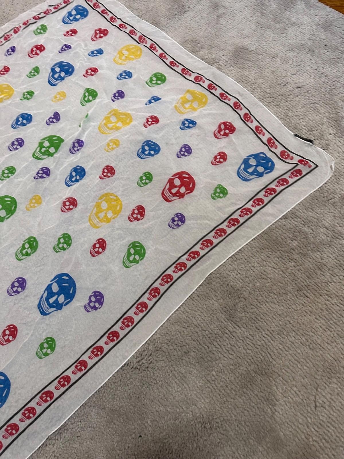Alexander McQueen Alexander McQueen Skull Print Scarf Multicolor Size ONE SIZE - 6 Thumbnail