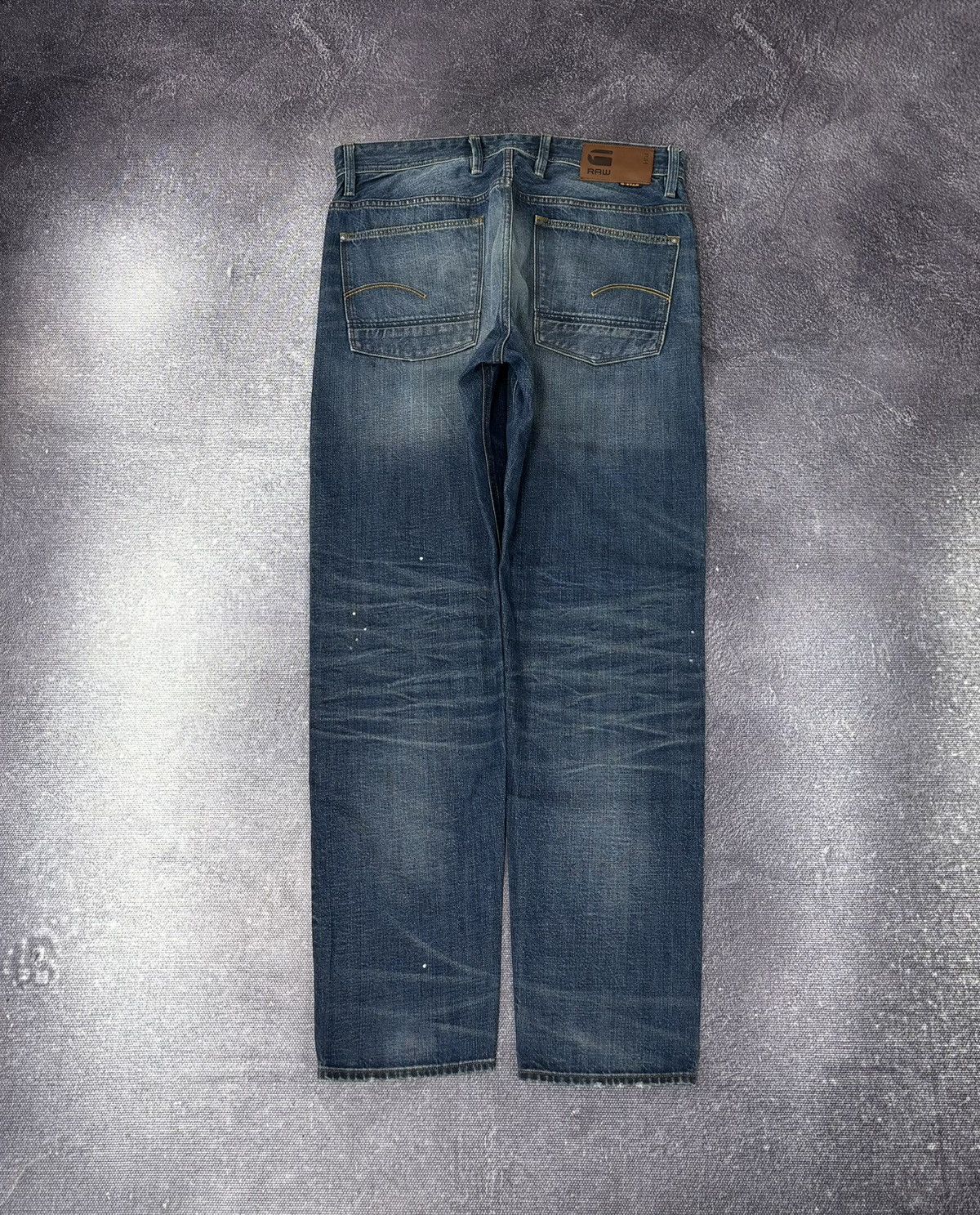 G-Star Vintage G-Star Raw Alum Faded Blue Avant Garde Denim Jeans Size US 34 / EU 50 - 2 Thumbnail
