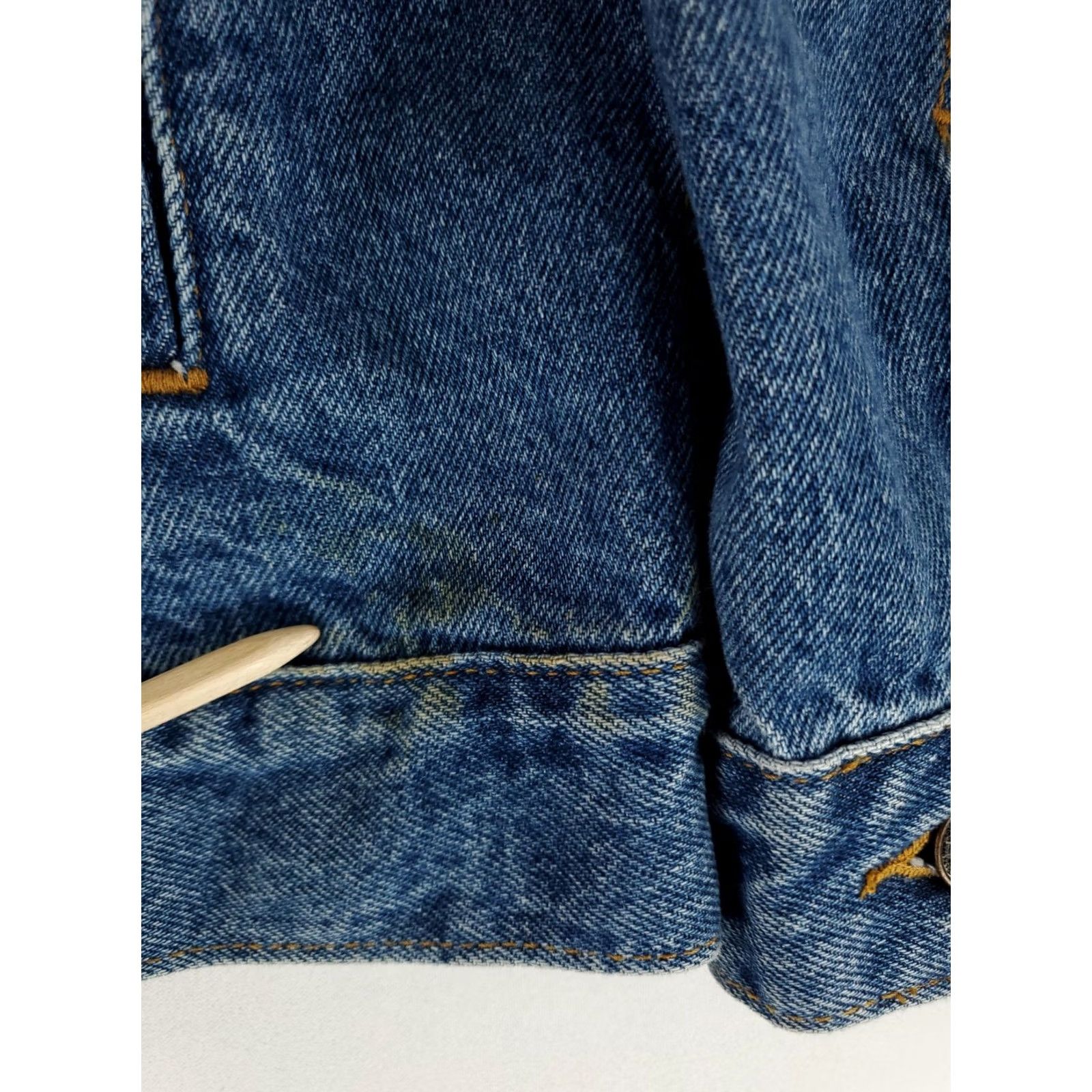 Levi's Levi's Trucker Jacket Blue Mens XL Relaxed Jacket Regular Cotton Trucker Mens XL Blue Levi's Size US XL / EU 56 / 4 - 2 Thumbnail