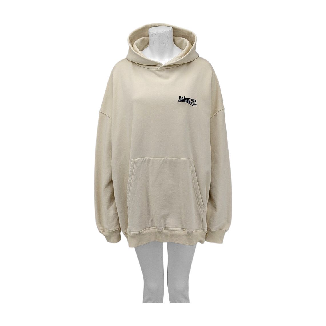 Balenciaga Balenciaga Wave Logo Hoodie Size M Size US M / EU 48-50 / 2 - 1 Thumbnail