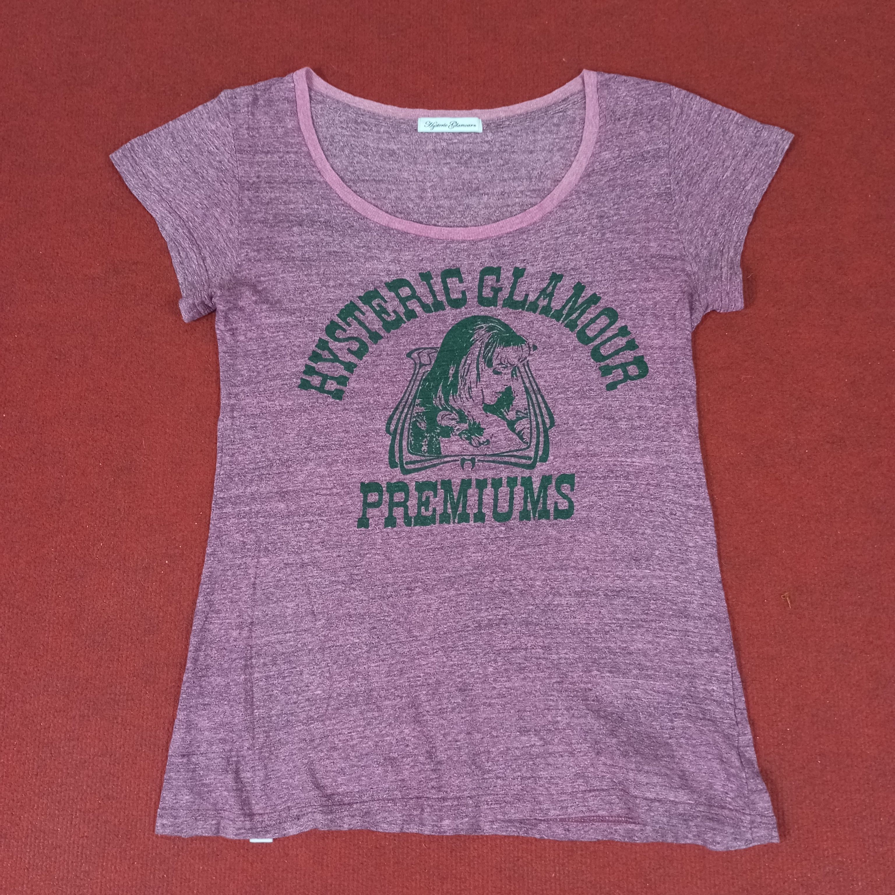 Hysteric Glamour × Japanese Brand × Vintage Hysteric Glamour Japanese Brand Streetwear Tshirt Size S / US 4 / IT 40 - 1 Thumbnail