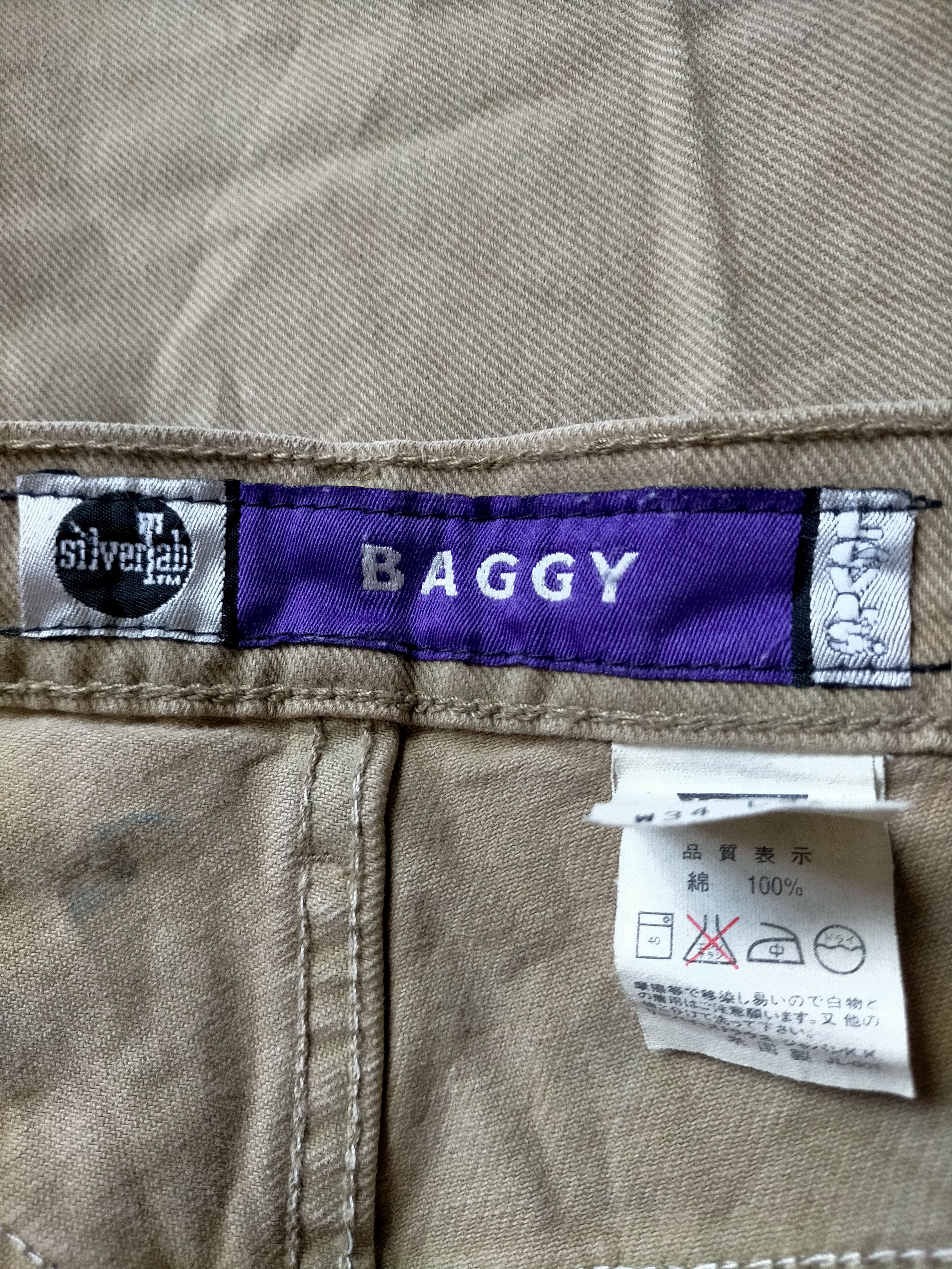 Levi's Vintage 90s Levis Silvertab Baggy Jeans Hip Hop Style Size US 33 - 21 Thumbnail