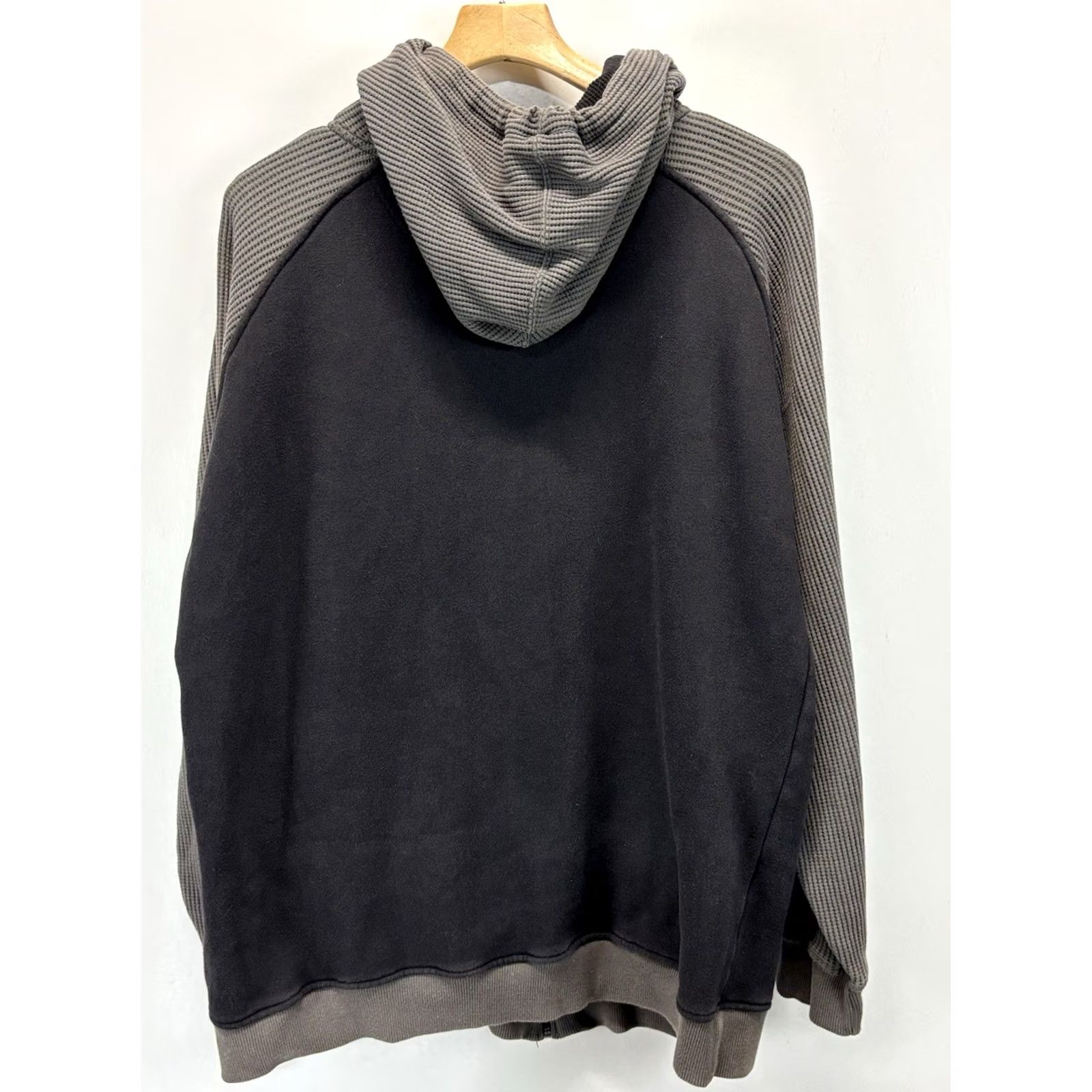 Southpole VINTAGE South Pole Hoodie Sweatshirt L Black Grey Thermal Full Zip Waffle Men’s Hip Hop Grunge Y2K Skater Size US L / EU 52-54 / 3 - 5 Thumbnail