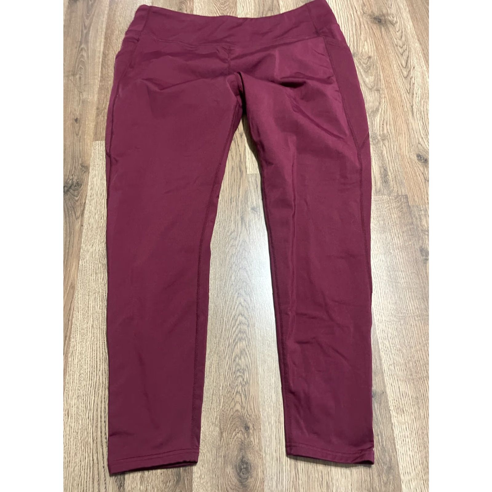 Vintage Baleaf Pants Men's 3XL Red Fleece Lined Leggings Pull On Shirt/Joggers? Size 40" / US 18 - 2 Thumbnail