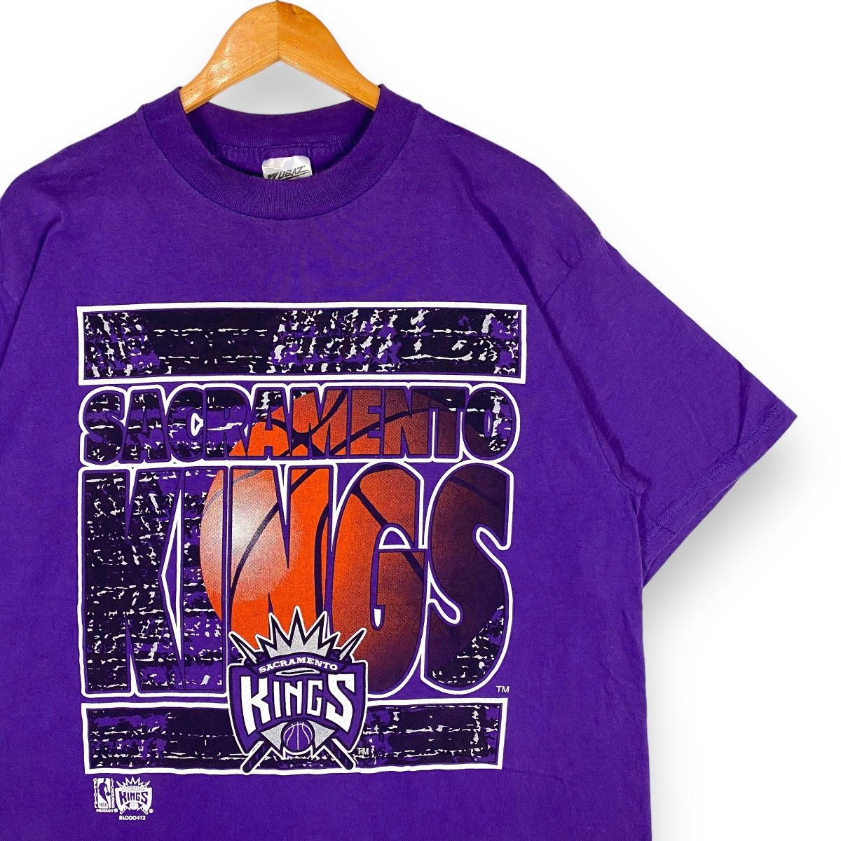NBA × Vintage VINTAGE NBA SACRAMENTO KINGS T SHIRT Size US XL / EU 56 / 4 - 2 Thumbnail