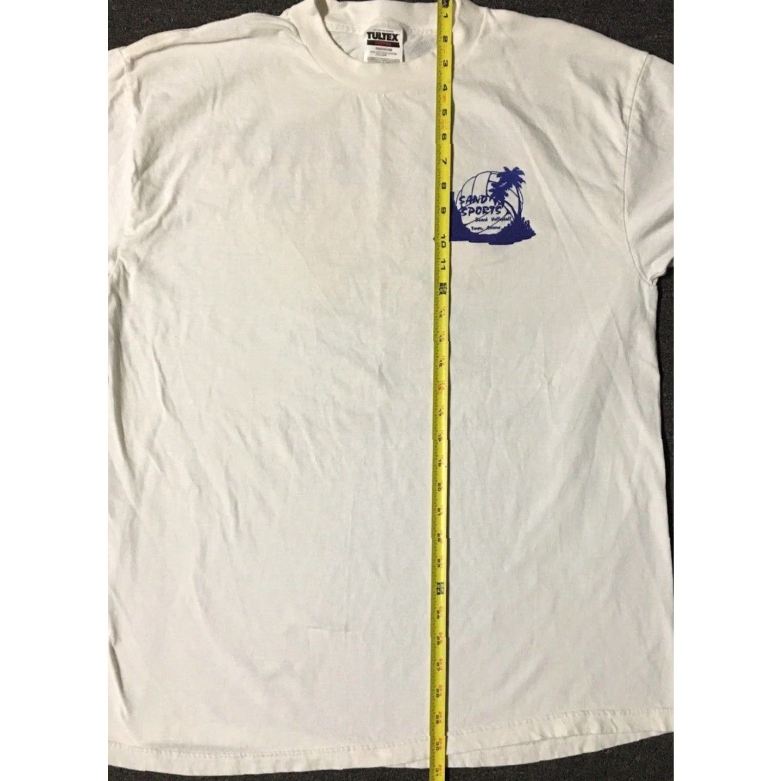 Vintage Vtg 90s Arizona Beach Volleyball Champion Shirt XL Abstract Art Surf Grunge 80s Size US XL / EU 56 / 4 - 7 Thumbnail