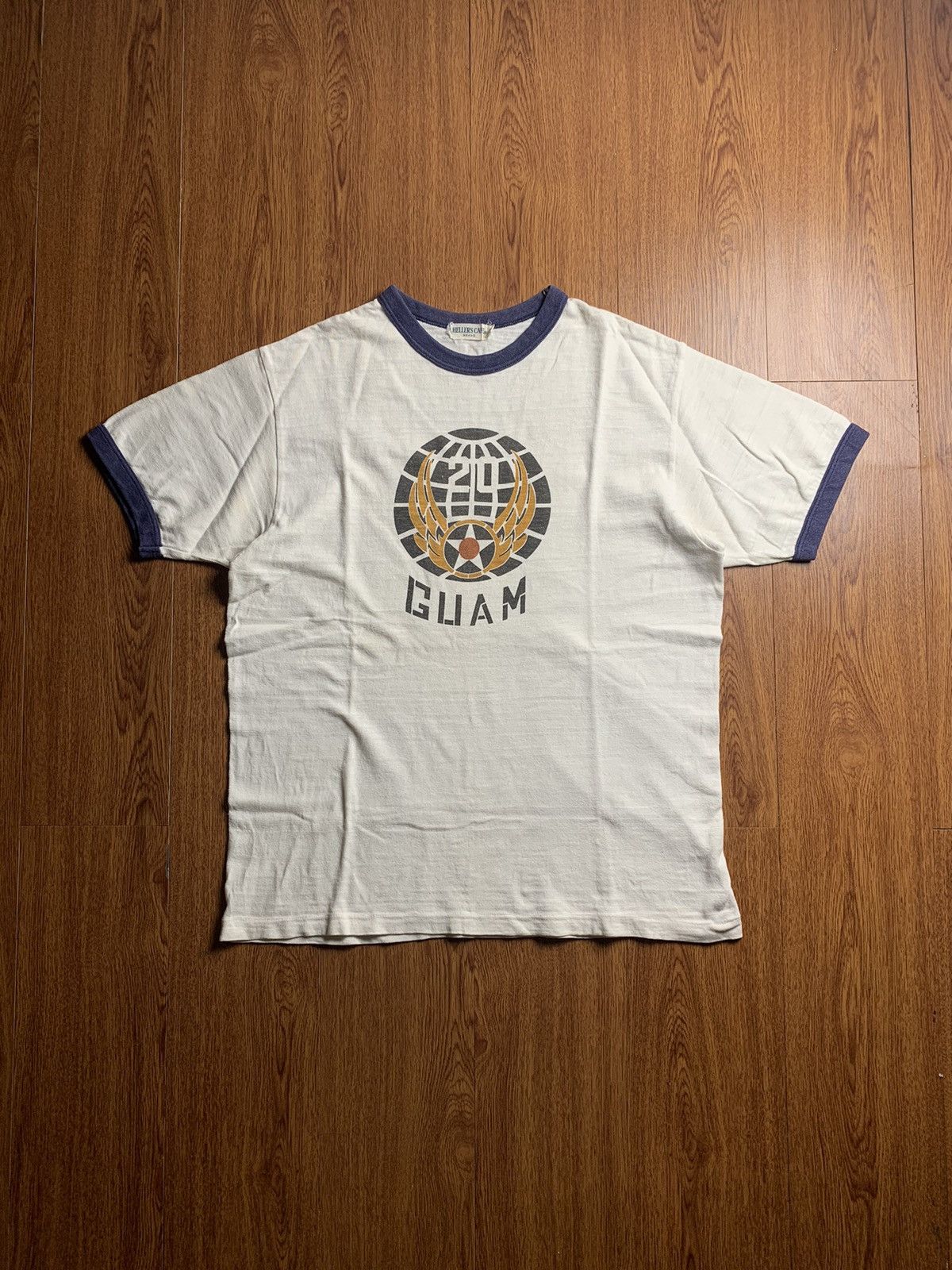 Warehouse x Heller’s Cafe - Vintage Ringer Tee