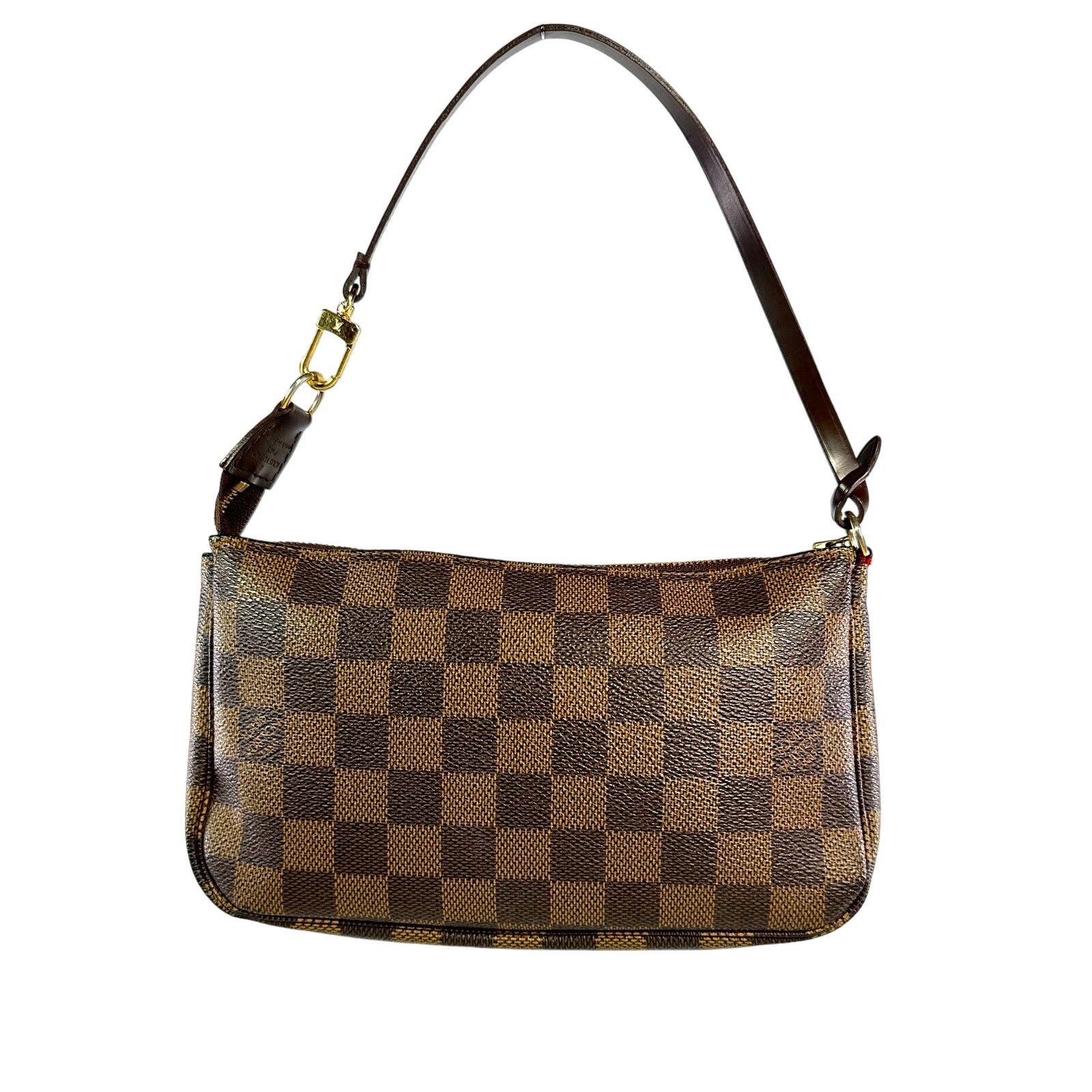 Louis Vuitton LOUIS VUITTON Damier Ebene Navona Shoulder Bag Pochette Size ONE SIZE - 3 Thumbnail