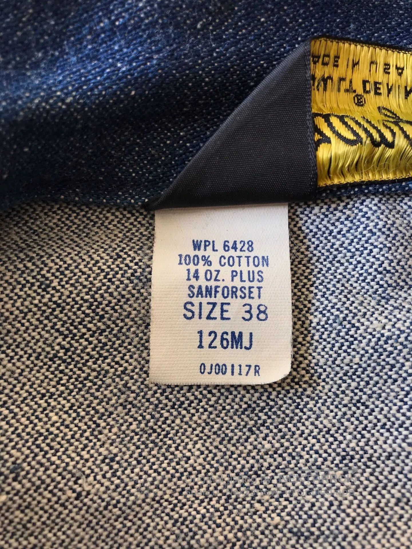 Wrangler 80s Wrangler 126MJ Western Denim Jacket. Size US M / EU 48-50 / 2 - 9 Thumbnail