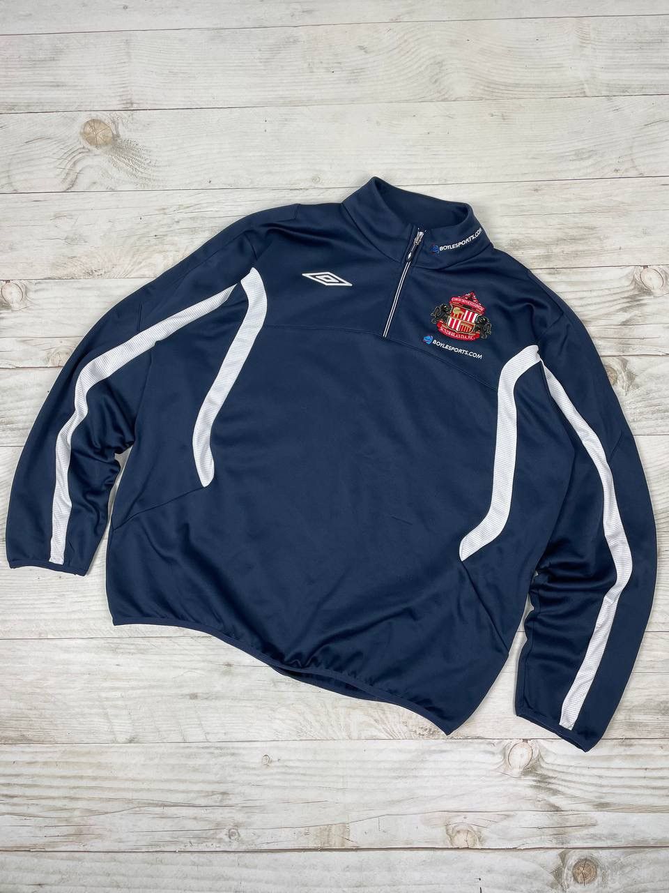 Umbro Umbro Southampton 2010 2011 1/4 Zip Training Top Soccer Size US XXL / EU 58 / 5 - 1 Thumbnail