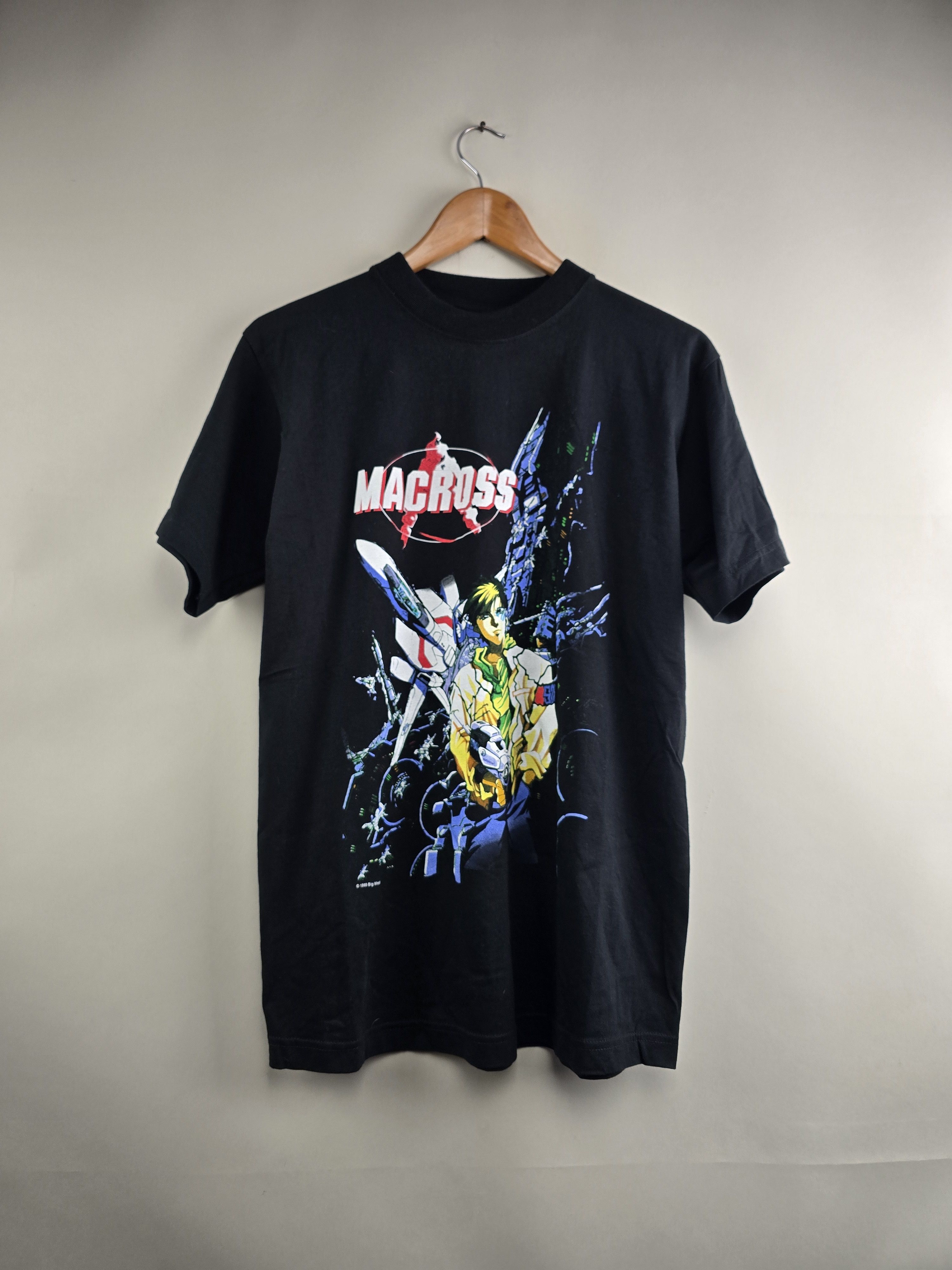 Anime × Vintage 90s Macross Anime tee M 20" 28" Size US M / EU 48-50 / 2 - 7 Thumbnail