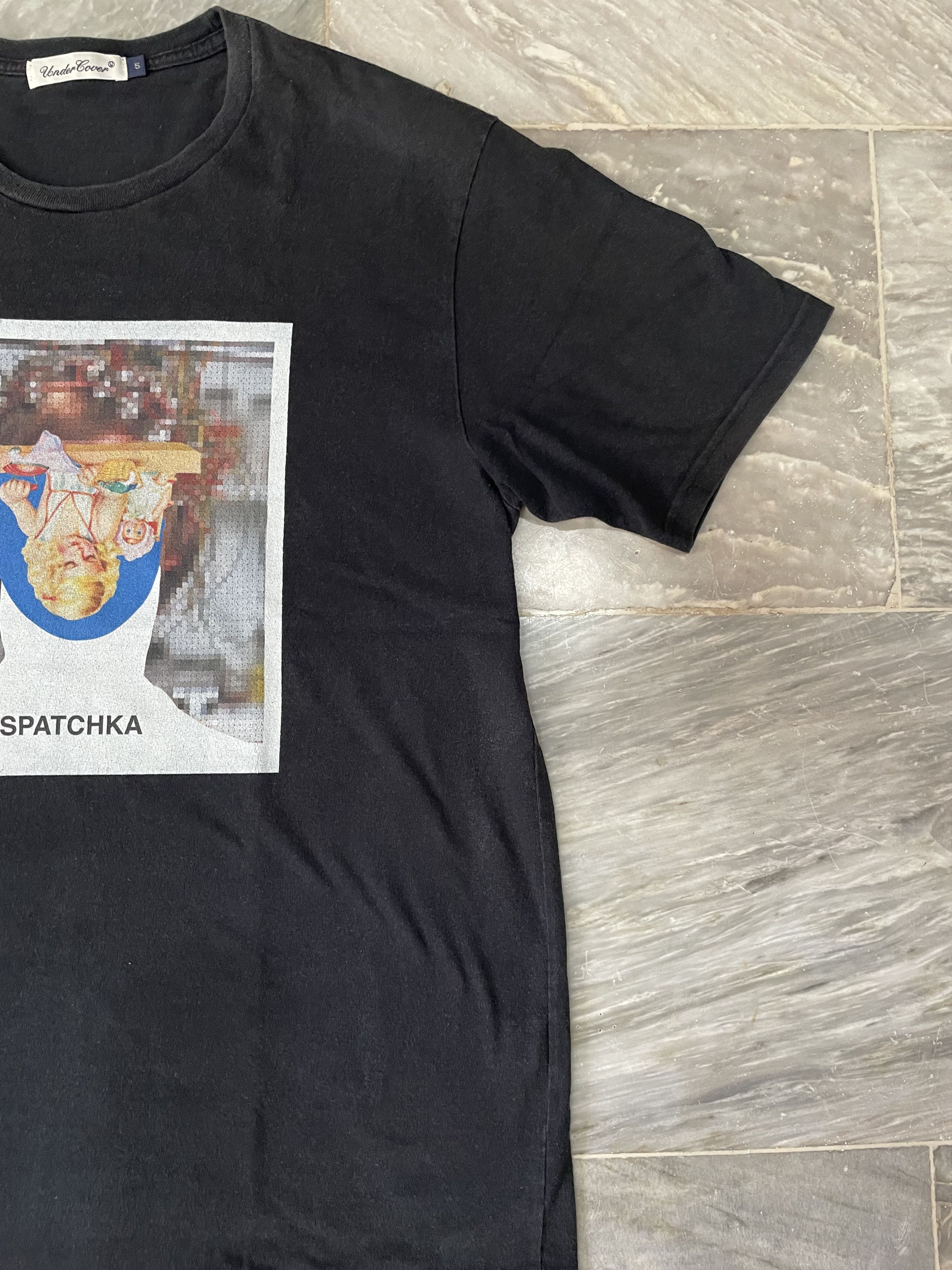 Undercover Undercover 19AW A CLOCKWORK ORANGE/SPATCHKA print T shirt Size US XXL / EU 58 / 5 - 5 Thumbnail