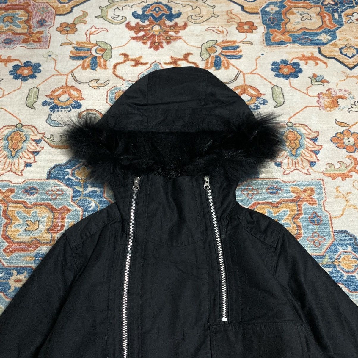 Japanese Brand vkei japanese chinese racoon fur gimmick jacket Size US M / EU 48-50 / 2 - 3 Thumbnail