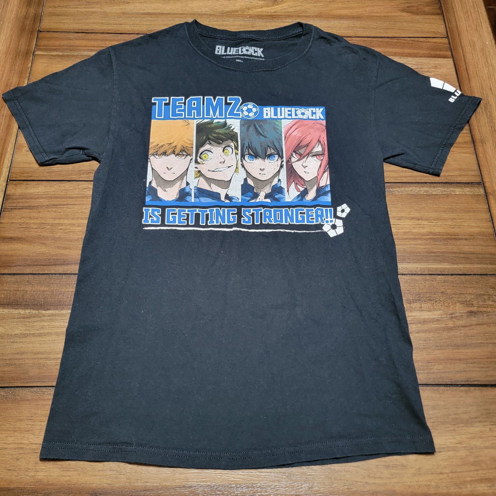 Other Blue Lock Anime Tee "Team Z Is Getting Stronger" - Small Size US S / EU 44-46 / 1 - 1 Thumbnail