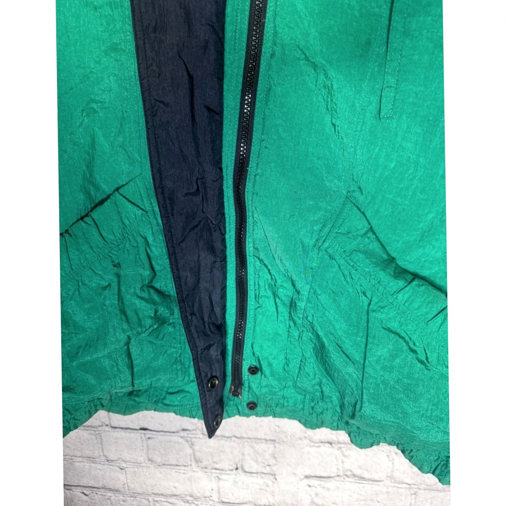 Vintage VINTAGE PA Originals Womens Green Full Zip Bomber Jacket L Size L / US 10 / IT 46 - 4 Thumbnail