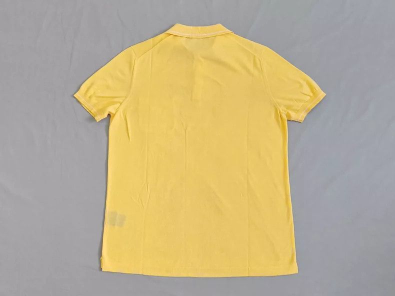 Ermenegildo Zegna Loro Piana Yellow Knit Polo Shirt- Size US M / EU 48-50 / 2 - 7 Thumbnail