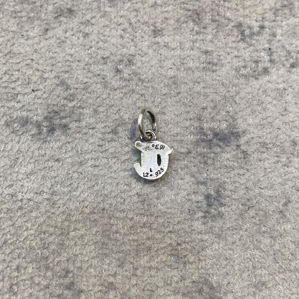 Chrome Hearts Chrome Hearts Mini Alphabet Letter T Charm silver Size ONE SIZE - 3 Thumbnail