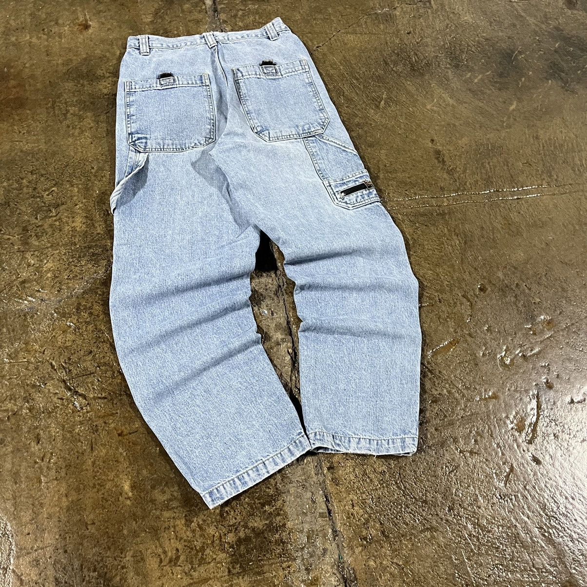 JNCO × Southpole × Vintage Crazy Vintage Y2K Baggy Jeans Utility Grunge Skater JNCO Size US 28 / EU 44 - 3 Thumbnail