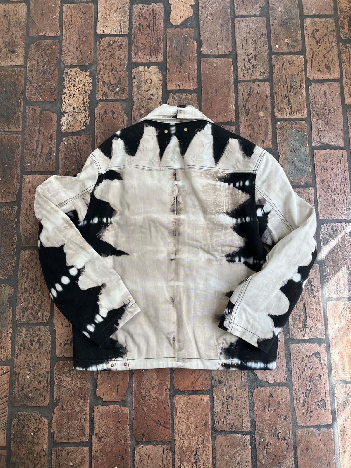 Louis Vuitton Louis Vuitton Tie Dye Denim Jacket Size US S / EU 44-46 / 1 - 2 Thumbnail
