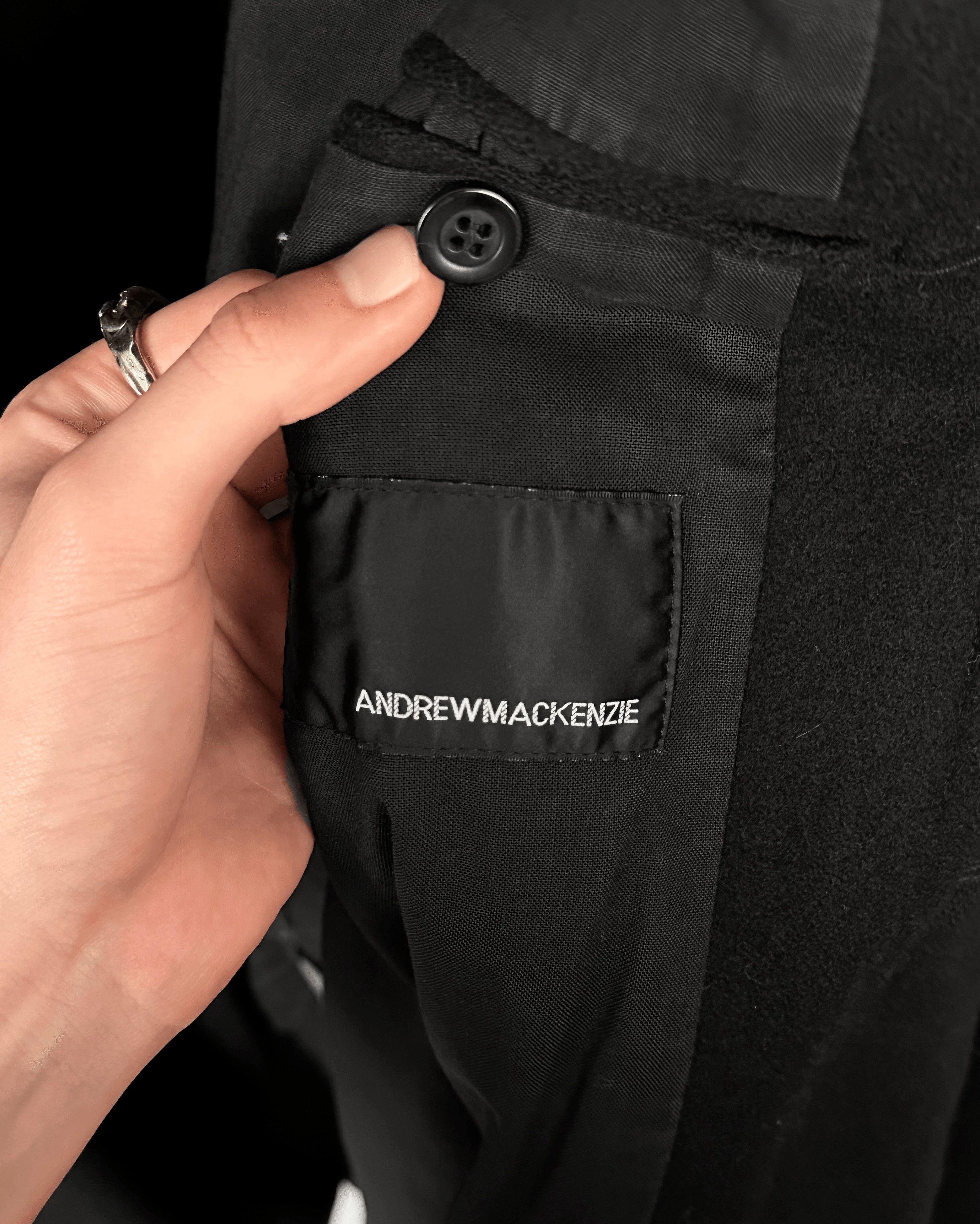 Andrew Mackenzie Andrew McKenzie Bondage Metal Ring Coat Size US M / EU 48-50 / 2 - 6 Thumbnail