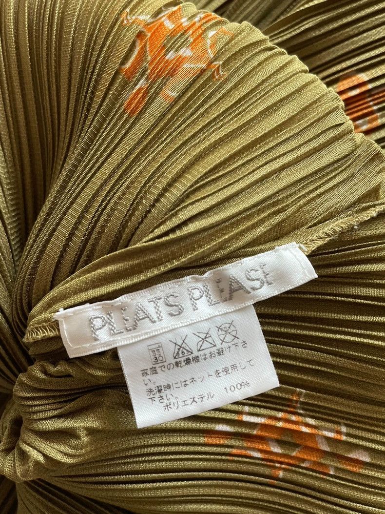 Issey Miyake Issey Miyake size:3 Green carousel pleated dress Size XS / US 0-2 / IT 36-38 - 5 Thumbnail