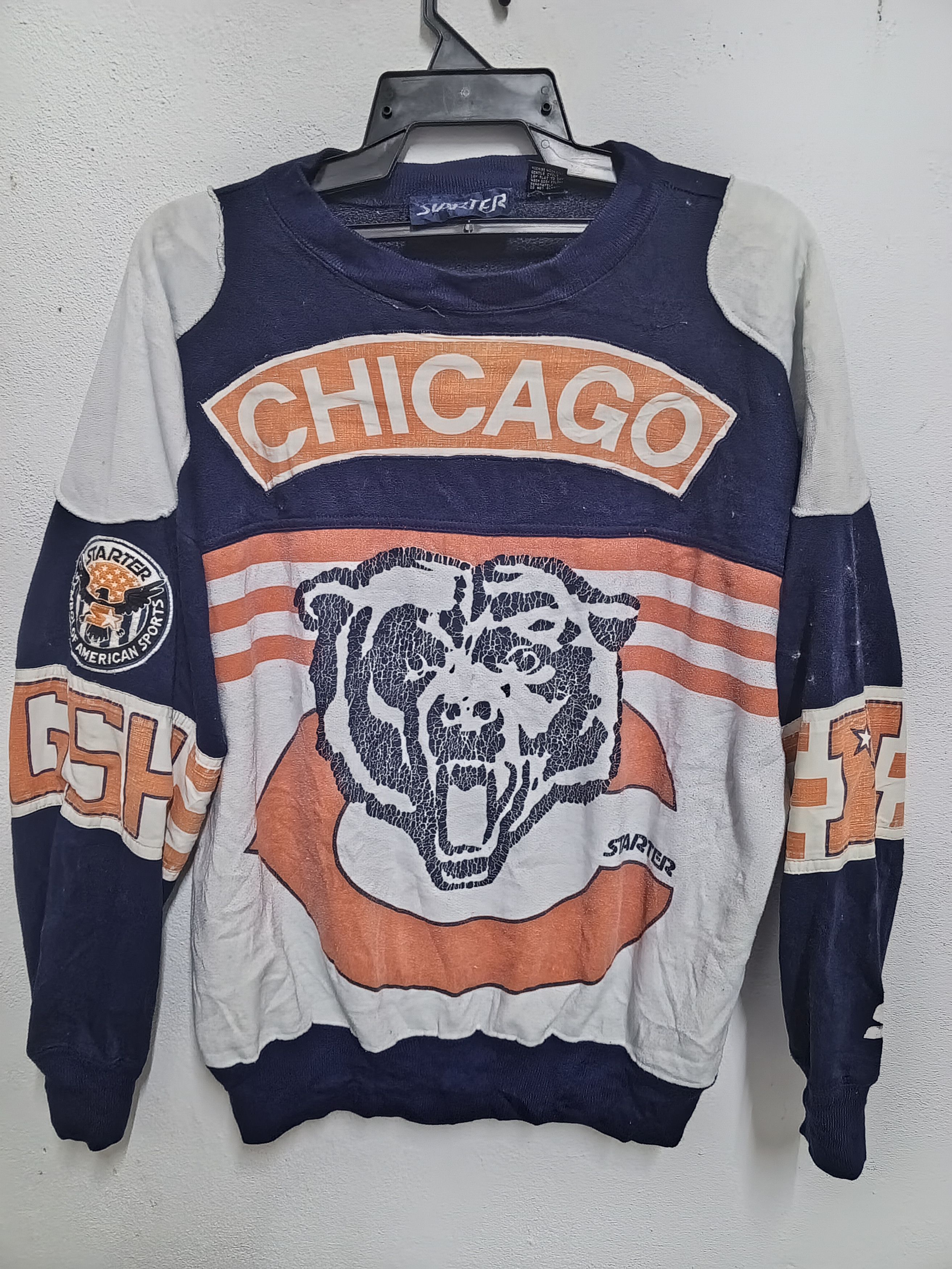 Starter 🔥90S VERY RARE🔥 STARTER AMERICAN SPORT CHICAGO Size US XL / EU 56 / 4 - 4 Thumbnail