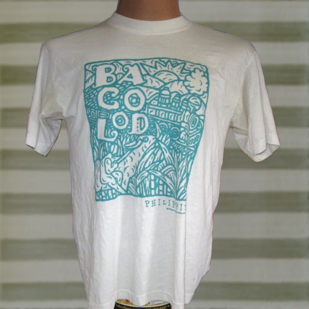Vintage Vintage Philippines Island Souvenirs Graphic Print Shirt Adult Medium Mens TRAVEL Size US M / EU 48-50 / 2 - 1 Thumbnail