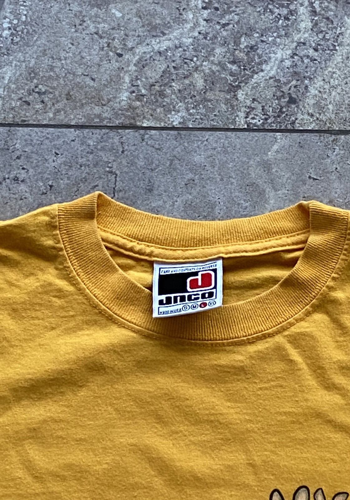 JNCO × Vintage 90’s Jnco Trashed Flamehead Tee Vintage Size US L / EU 52-54 / 3 - 9 Thumbnail