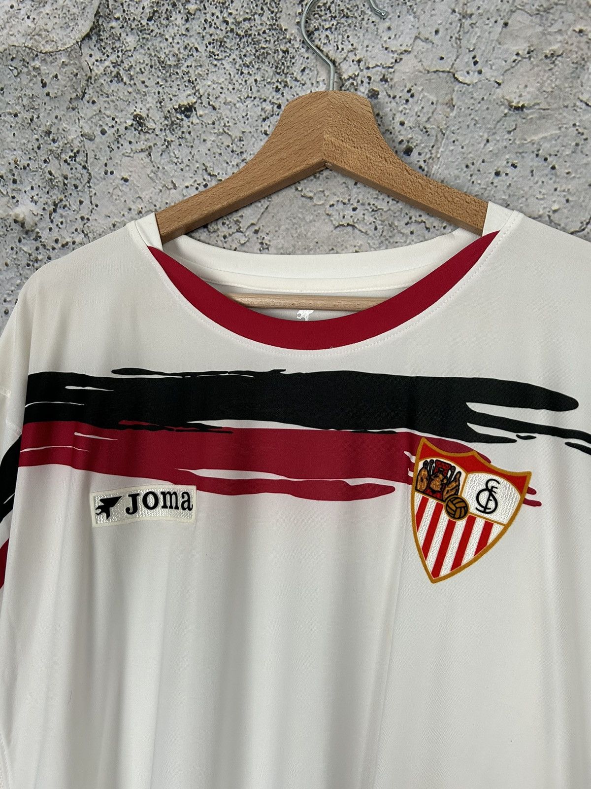 Joma Vintage Sevilla FC Joma Soccer Jersey Football Sportswear Size US XXL / EU 58 / 5 - 3 Thumbnail