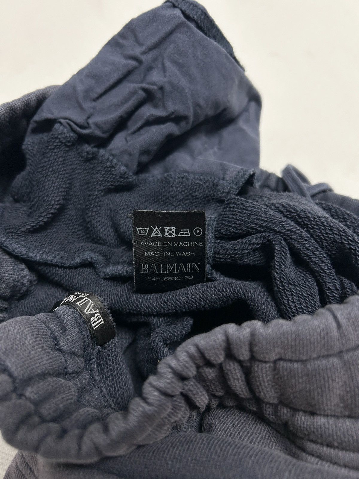 Balmain SS2014 Purple Sunfaded Distressed Biker Sweatpants Size US 30 / EU 46 - 9 Thumbnail