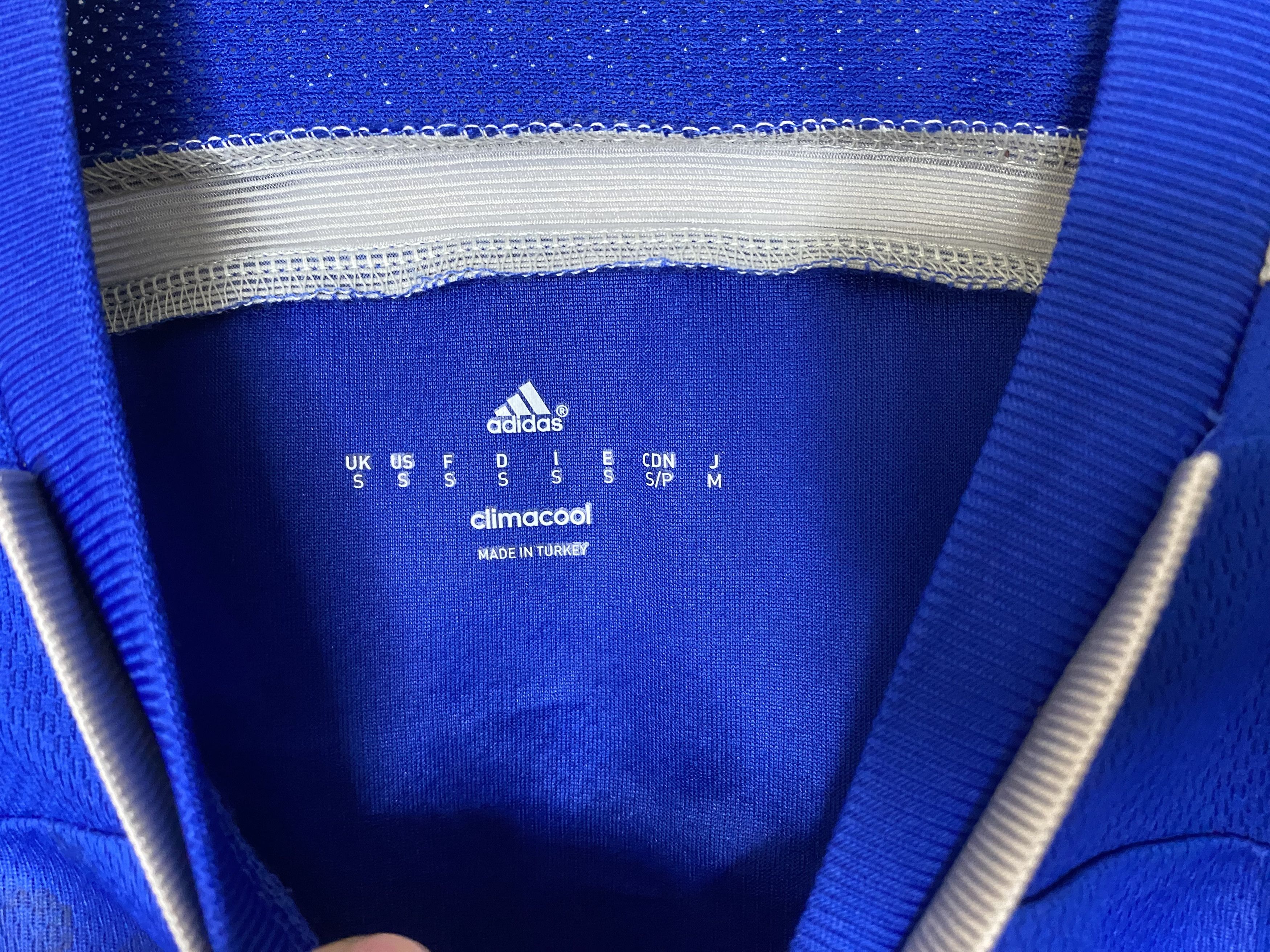 Adidas × UEFA FENERBAHCE 2014 2015 THIRD FOOTBALL SHIRT SOCCER JERSEY Size US S / EU 44-46 / 1 - 6 Thumbnail