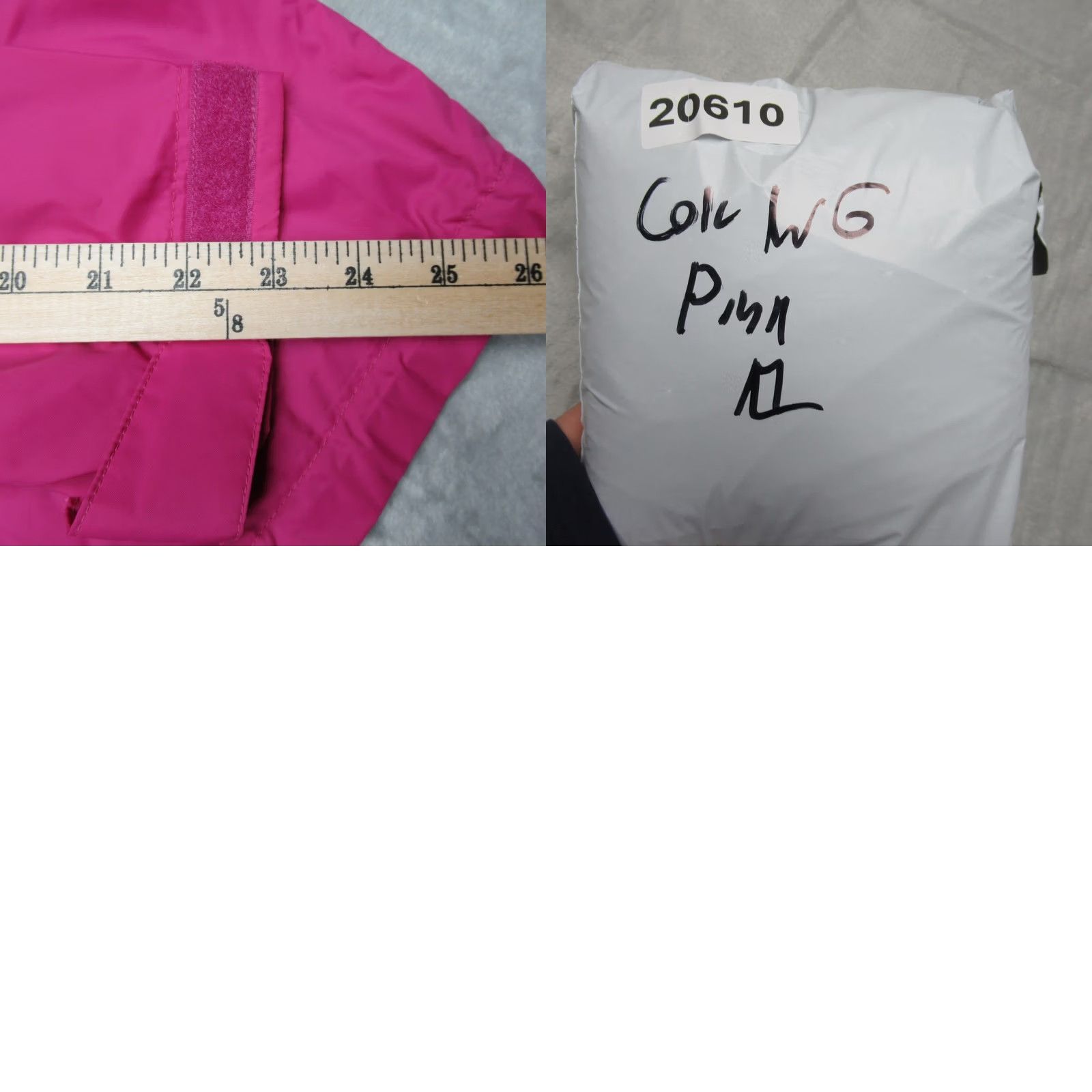 Vintage Columbia Womens Jacket XL Pink Full Zip Hooded Lightweight Rain Windbreaker Water Repellent Lined Lightweight Adjustable Size XL / US 12-14 / IT 48-50 - 9 Thumbnail