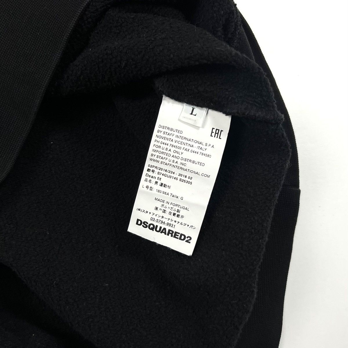 Dsquared2 Auth DSQUARED2 Punk Print Black Cotton Hoodie Men’s Size M/L Size US L / EU 52-54 / 3 - 12 Thumbnail