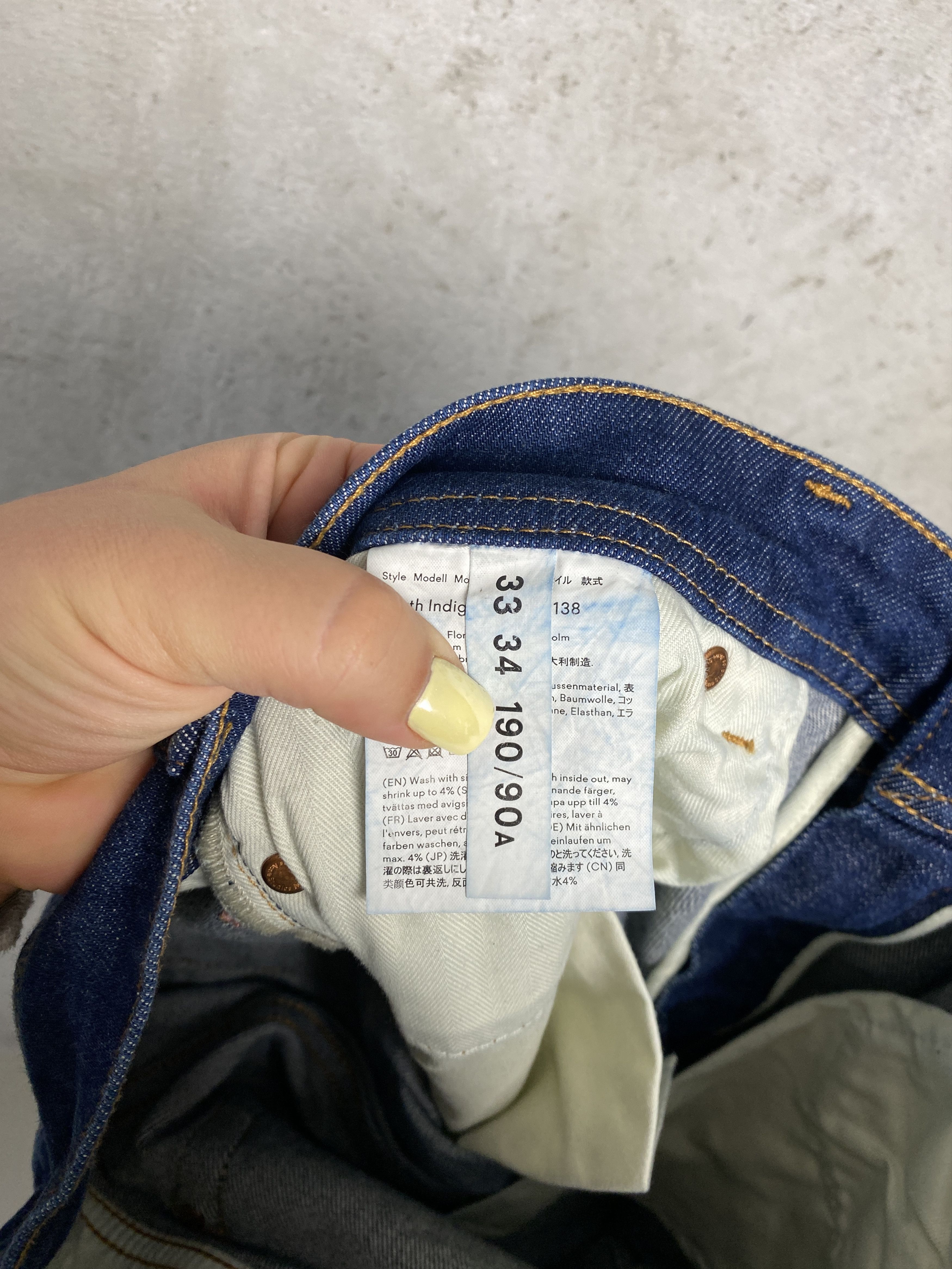 Acne Studios Acne Studios Bla Konsy North Indigo jeans pants denim Size US 33 - 6 Thumbnail