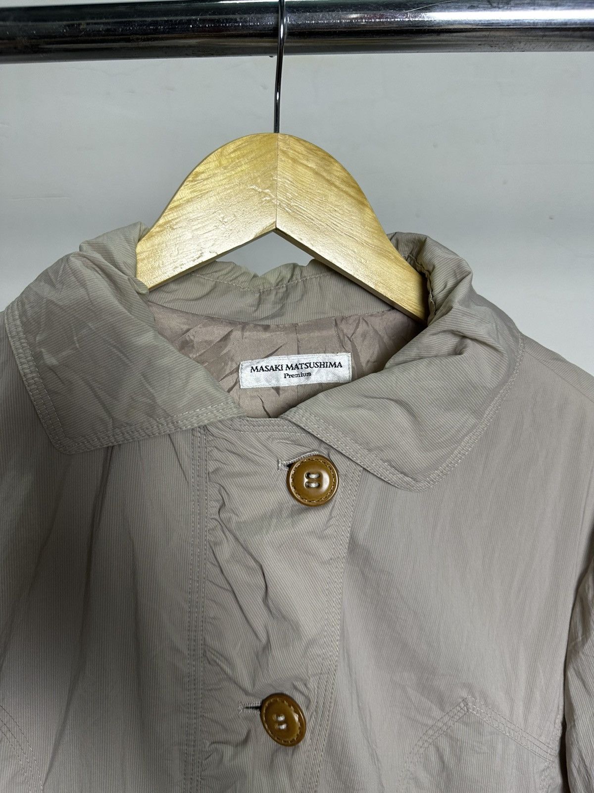 Masaki Matsushima Masaki Matsushima Premium Collection Trench Coat Size US M / EU 48-50 / 2 - 3 Thumbnail