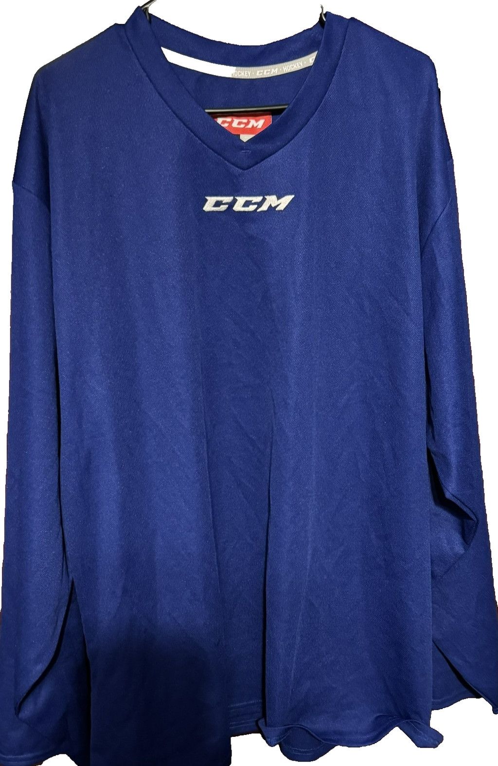 Ccm CCM Blank Practice Hockey Jersey Blue Men’s Size XL Size US XL / EU 56 / 4 - 1 Thumbnail