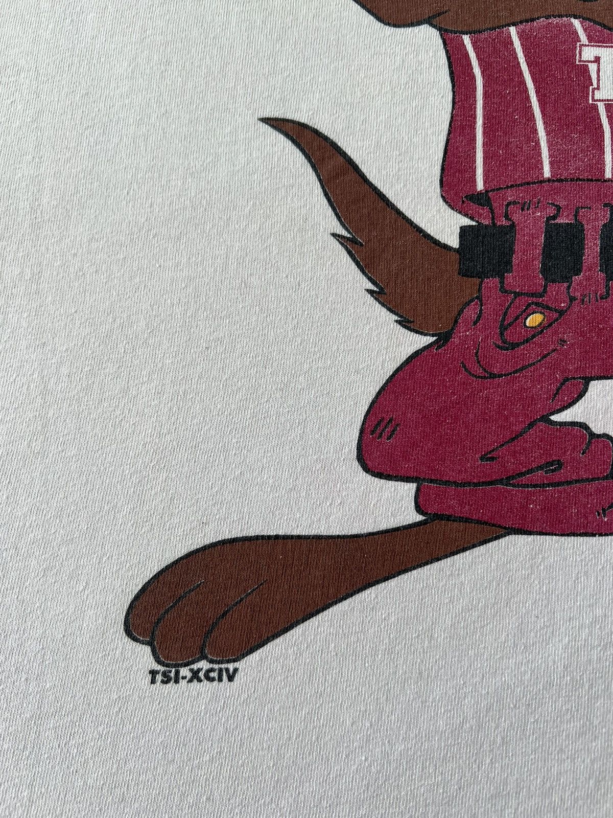 Cartoon Network Vintage 1994 Taz Tazmanian Devil Texas A&M Looney Tunes Size US XL / EU 56 / 4 - 6 Thumbnail