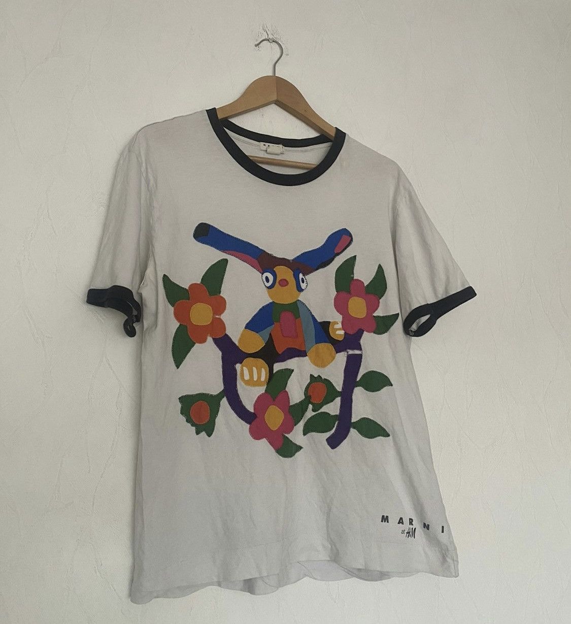 H&M Ultra rare marni x h&m trashed tee Size US L / EU 52-54 / 3 - 1 Thumbnail