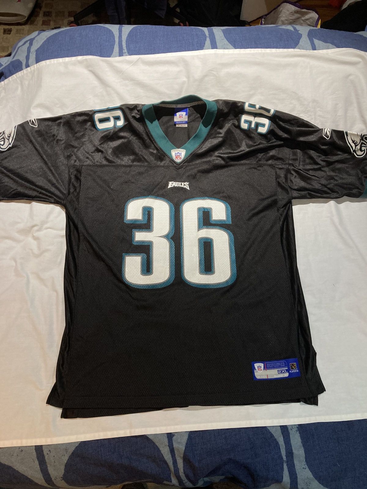 Reebok Reebok Brian Westbrook Philadelphia Eagles Jersey, size 2X Size US XXL / EU 58 / 5 - 2 Thumbnail