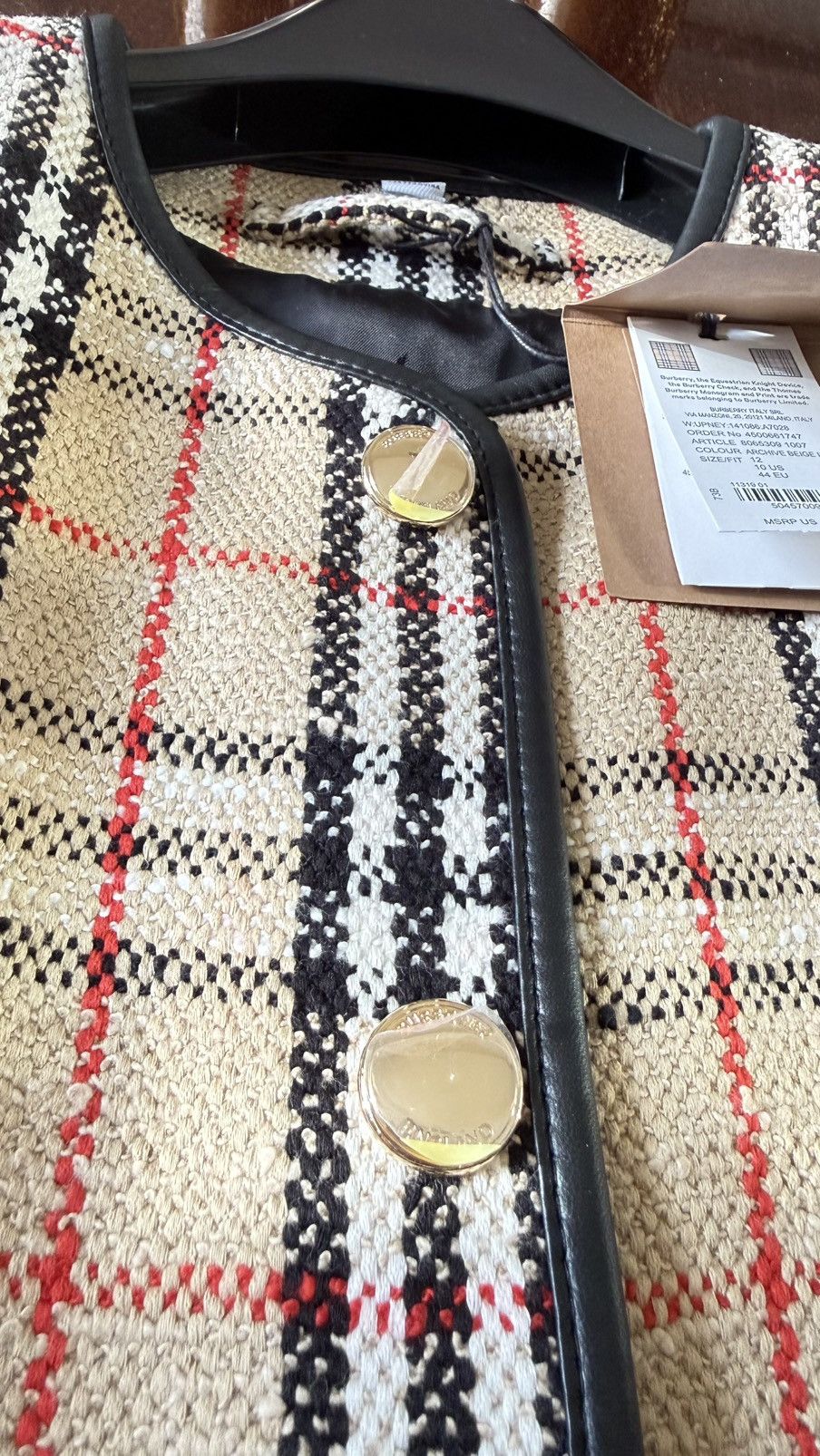 Burberry Burberry Upney Jacket Size L / US 10 / IT 46 - 10 Thumbnail