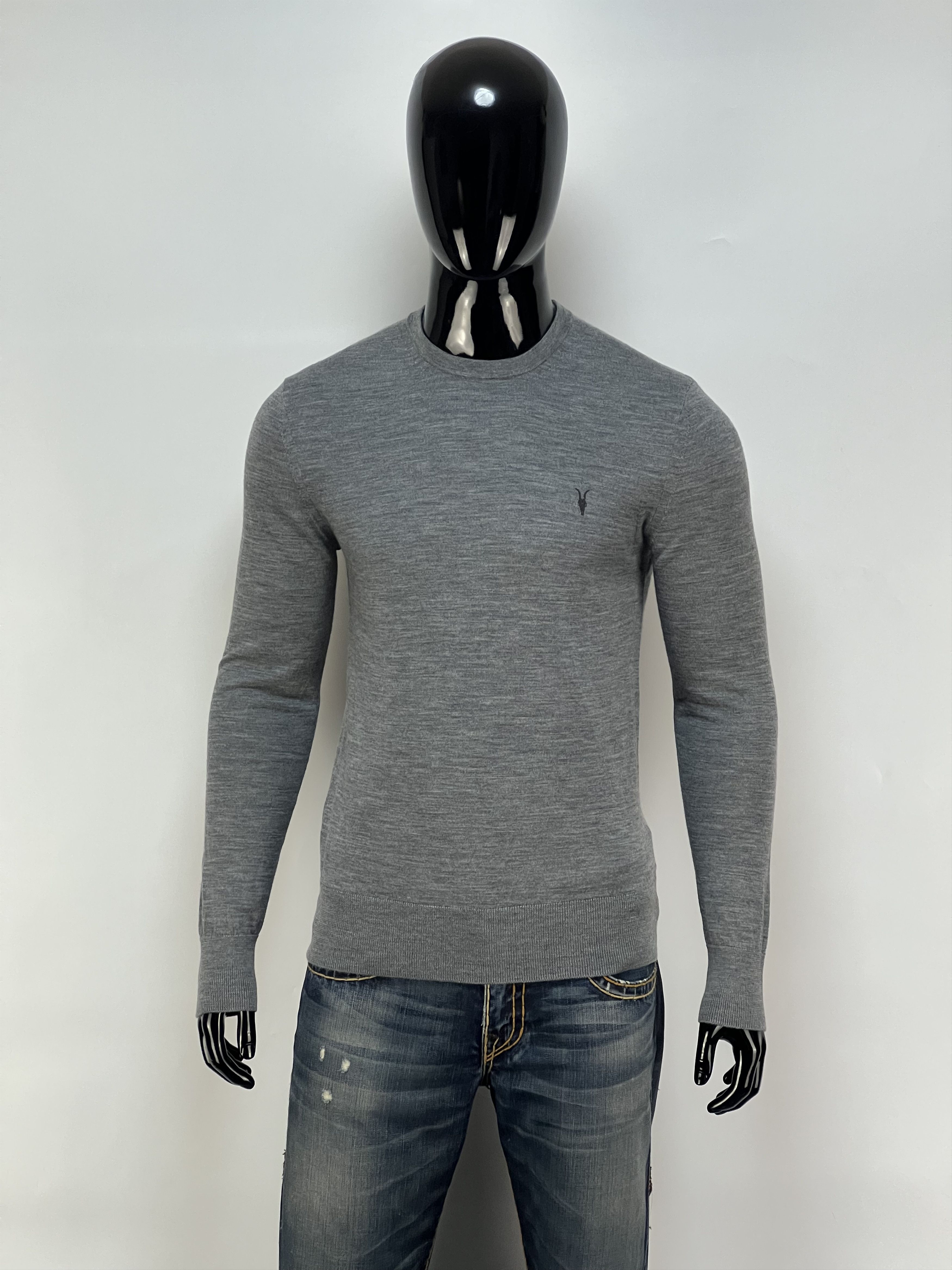 Allsaints Allsaints 100% Merino Wool Crew Neck Sweater Size US M / EU 48-50 / 2 - 1 Thumbnail