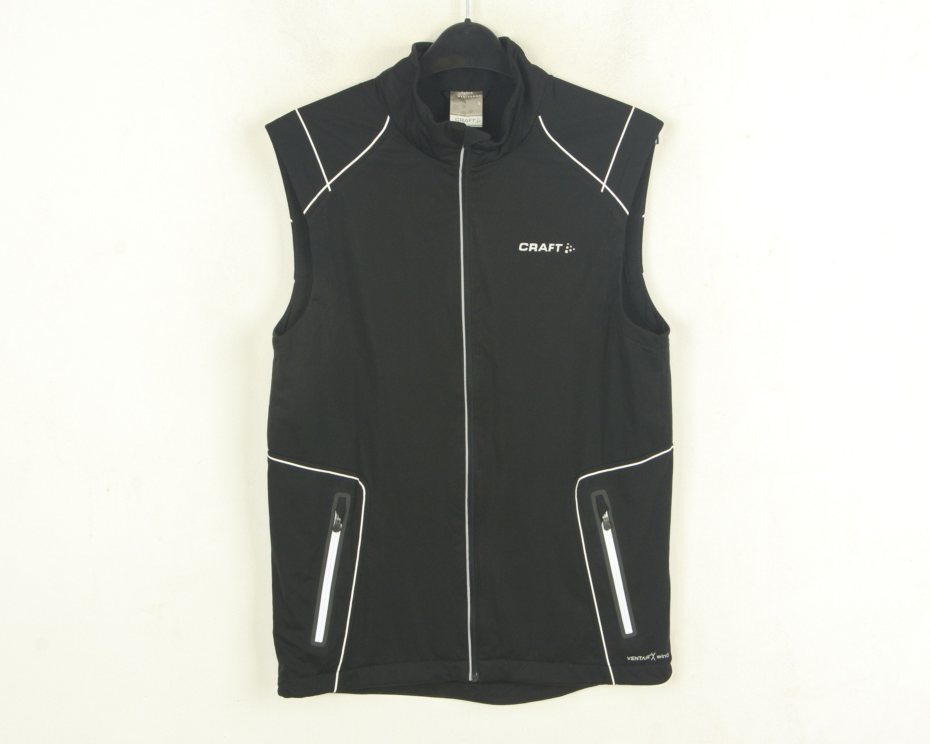 Other Craft Ventair X Wind Men S Cycling Vest MTB Road Black Zip Size US S / EU 44-46 / 1 - 1 Thumbnail