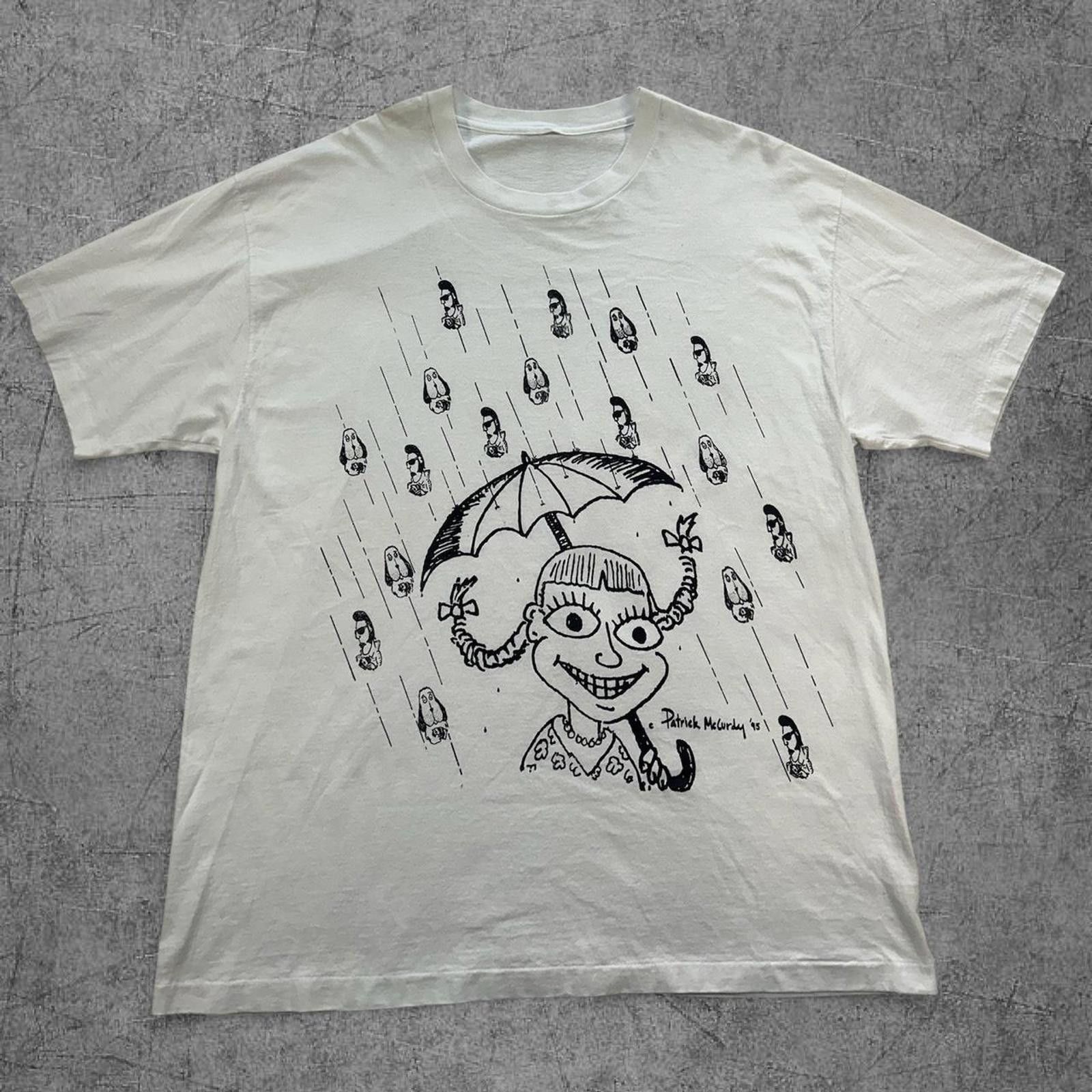Vintage 1995 Patrick McCurdy Art Tee Size US XL / EU 56 / 4 - 1 Thumbnail