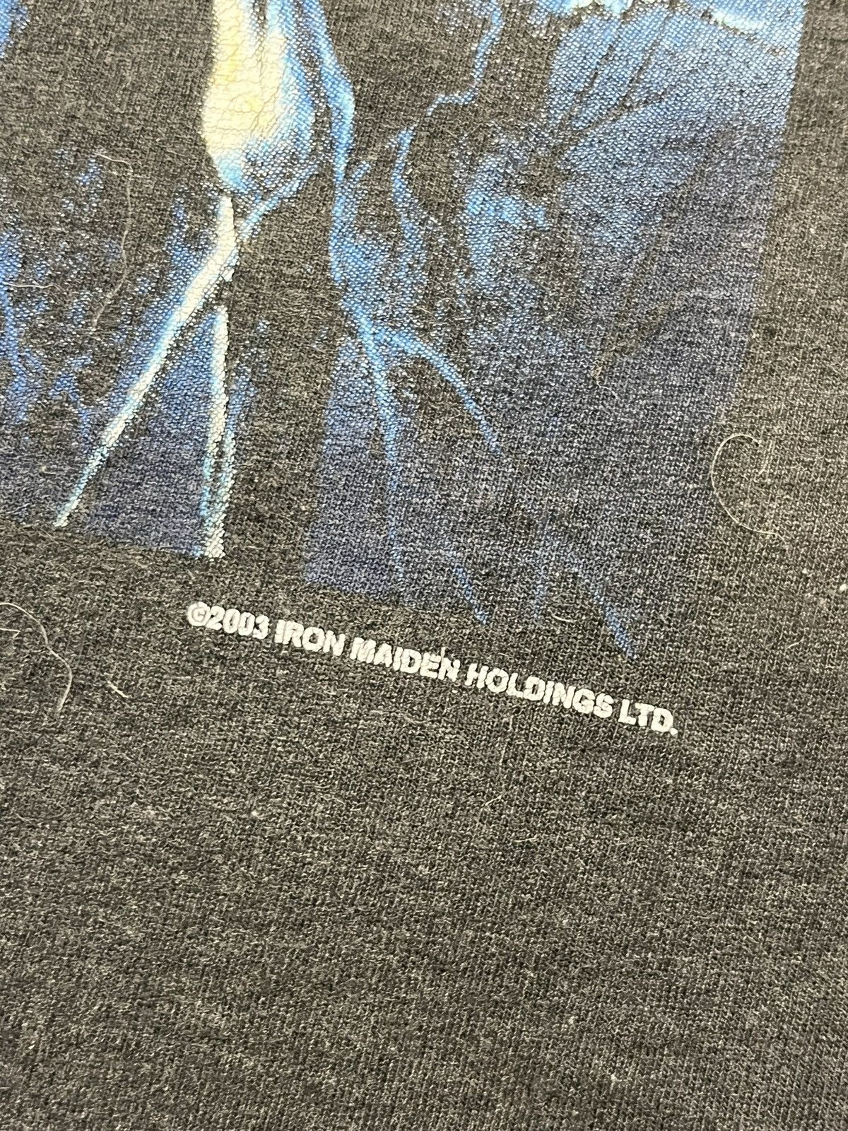 Band Tees Rare Iron Maiden Tee T Shirt 2003 Vintage Black Size US M / EU 48-50 / 2 - 14 Thumbnail