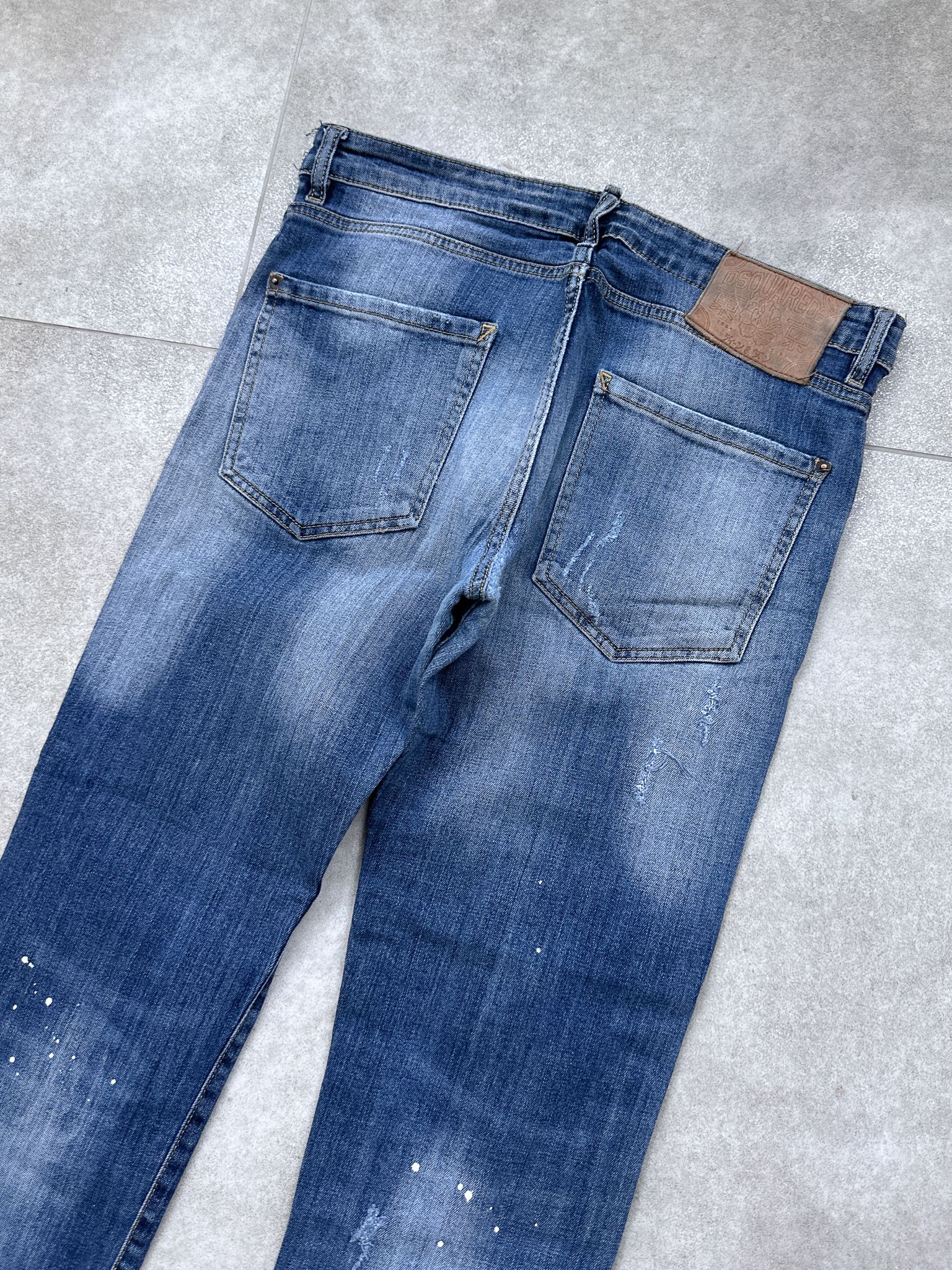 Dsquared2 Dsquared2 Blue Denim Pants Jeans Skinny Size US 32 / EU 48 - 4 Thumbnail