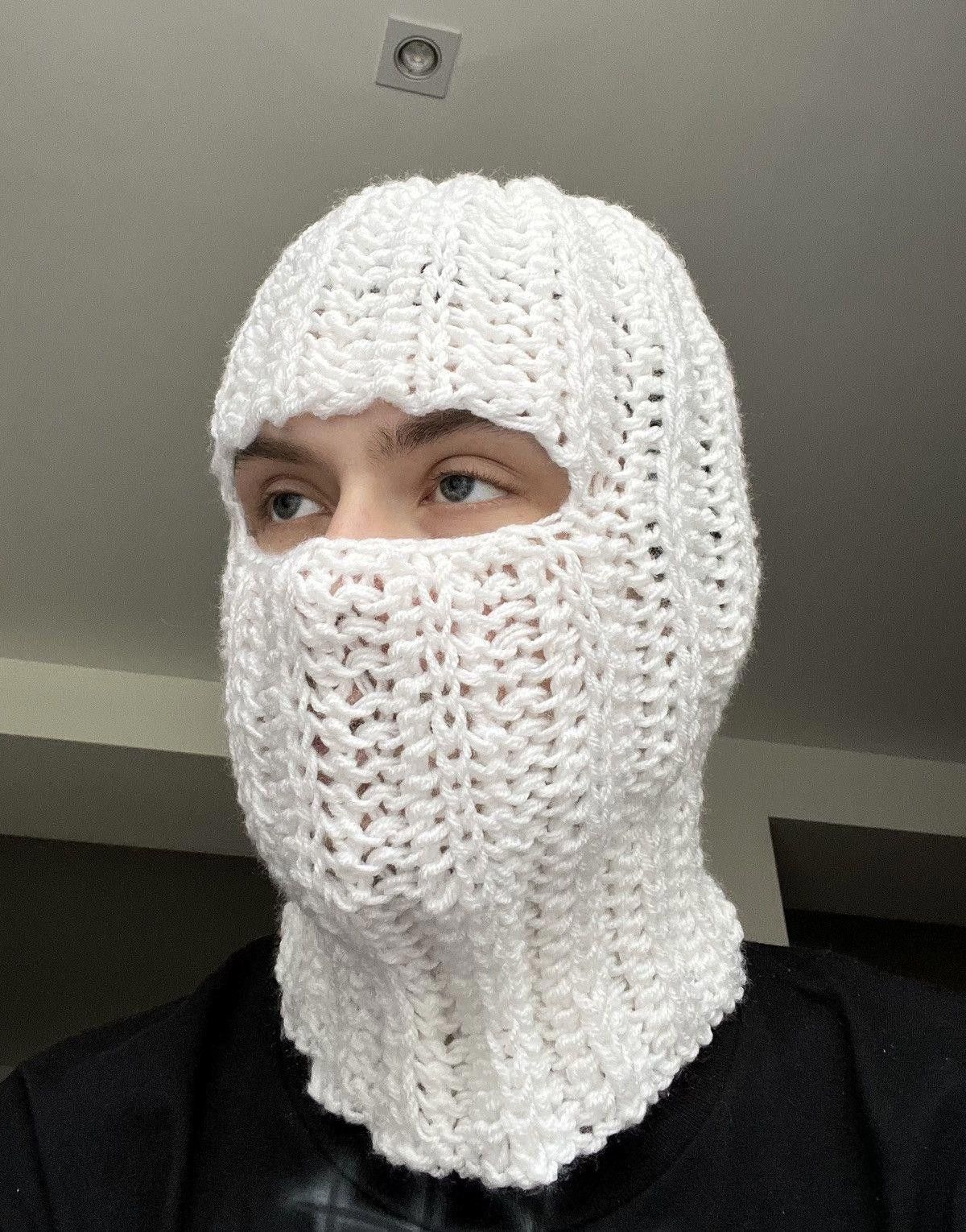 Other Handmade Knit Balaclava Face Mask Ski Mask Size ONE SIZE - 2 Thumbnail