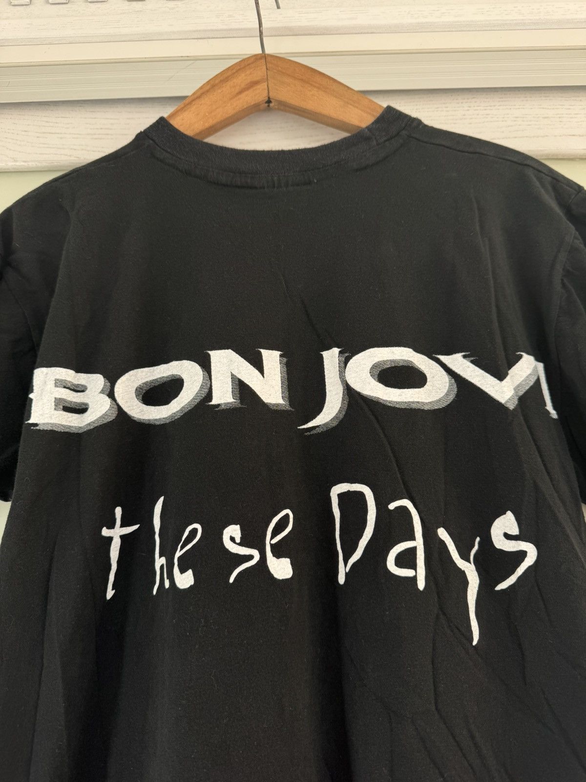 Bon Jovi Vintage Bon Jovi 1995 These Days T-shirt Rare Tour Tee Size US S / EU 44-46 / 1 - 7 Thumbnail