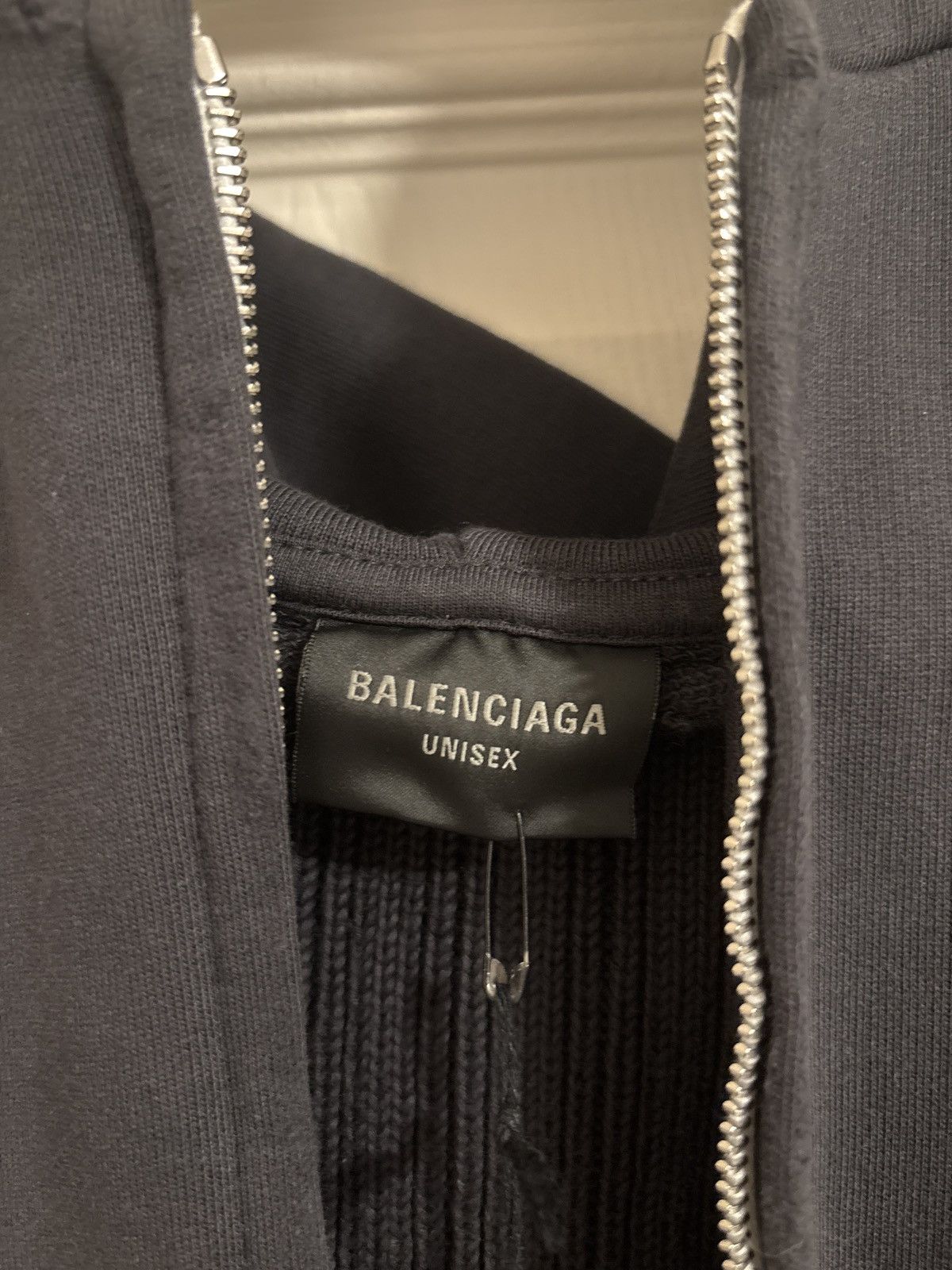 Balenciaga Patched Zip-Up Hoodie Size US M / EU 48-50 / 2 - 17 Thumbnail
