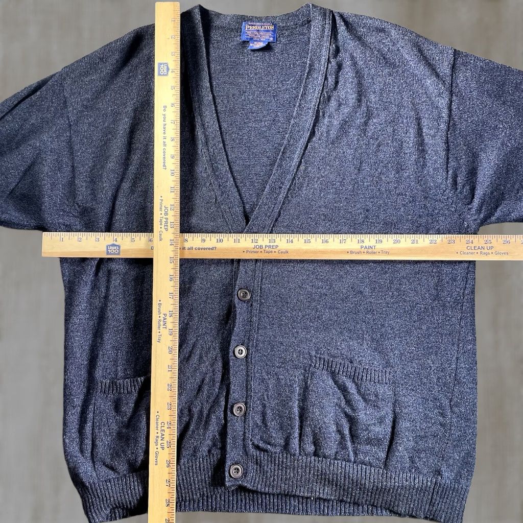 Pendleton VINTAGE Pendleton Wool Cardigan Mens L Blue Wool Read Descrip Size US L / EU 52-54 / 3 - 1 Thumbnail