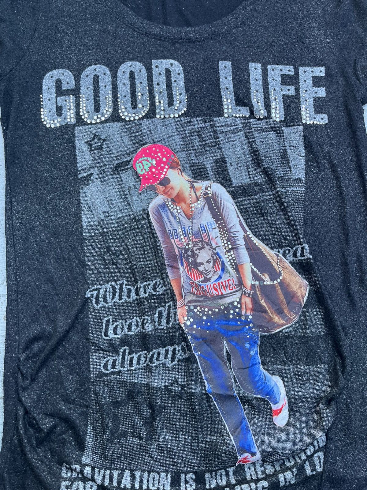 Beauty Beast × Hysteric Glamour × Japanese Brand GOOD LIFE GOTHIC TEE PUNK Y2K Size US S / EU 44-46 / 1 - 7 Thumbnail